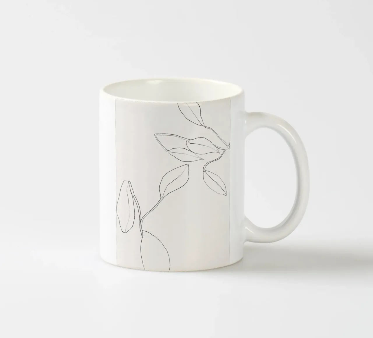 Vie Simple No 9 Keramik Tasse von treechild