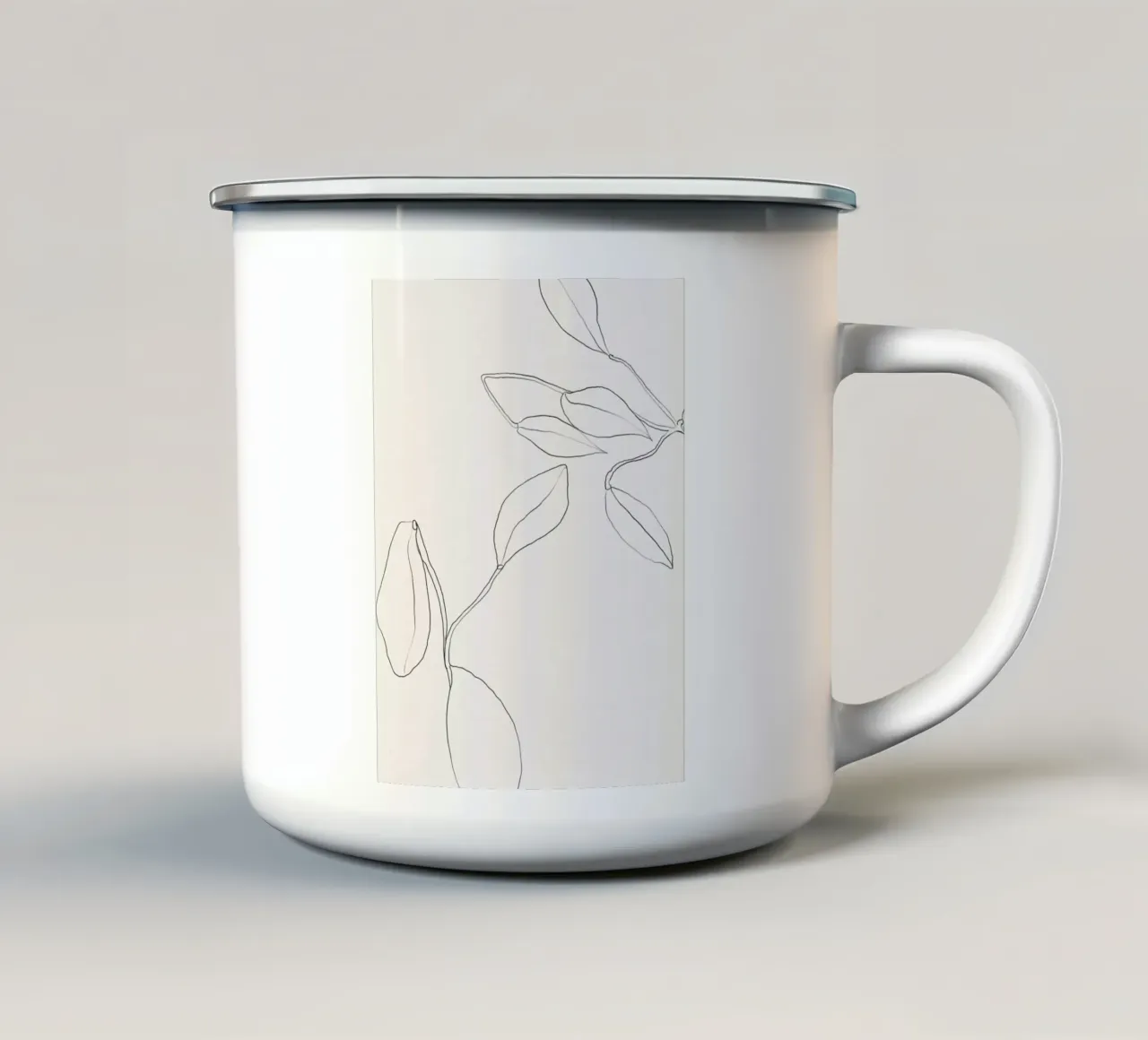 Vie Simple No 9 tazza in smalto da treechild