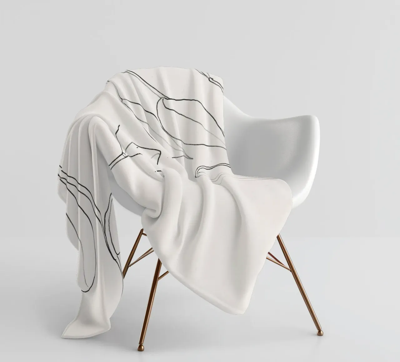 Vie Simple No 9 coperta in pile da treechild