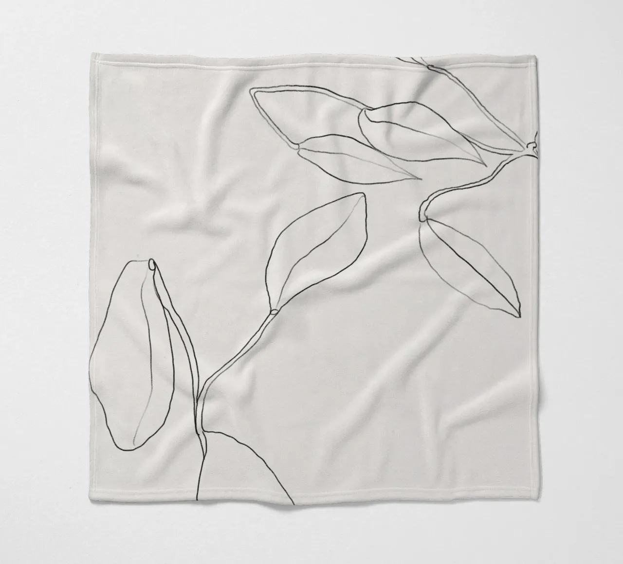 Vie Simple No 9 fleece blanket by treechild