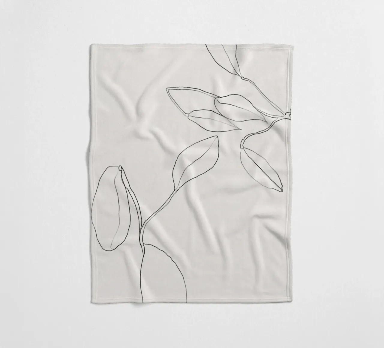 Vie Simple No 9 fleece blanket by treechild