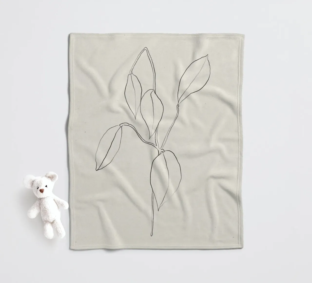 Vie Simple No 28 coperta in pile da treechild