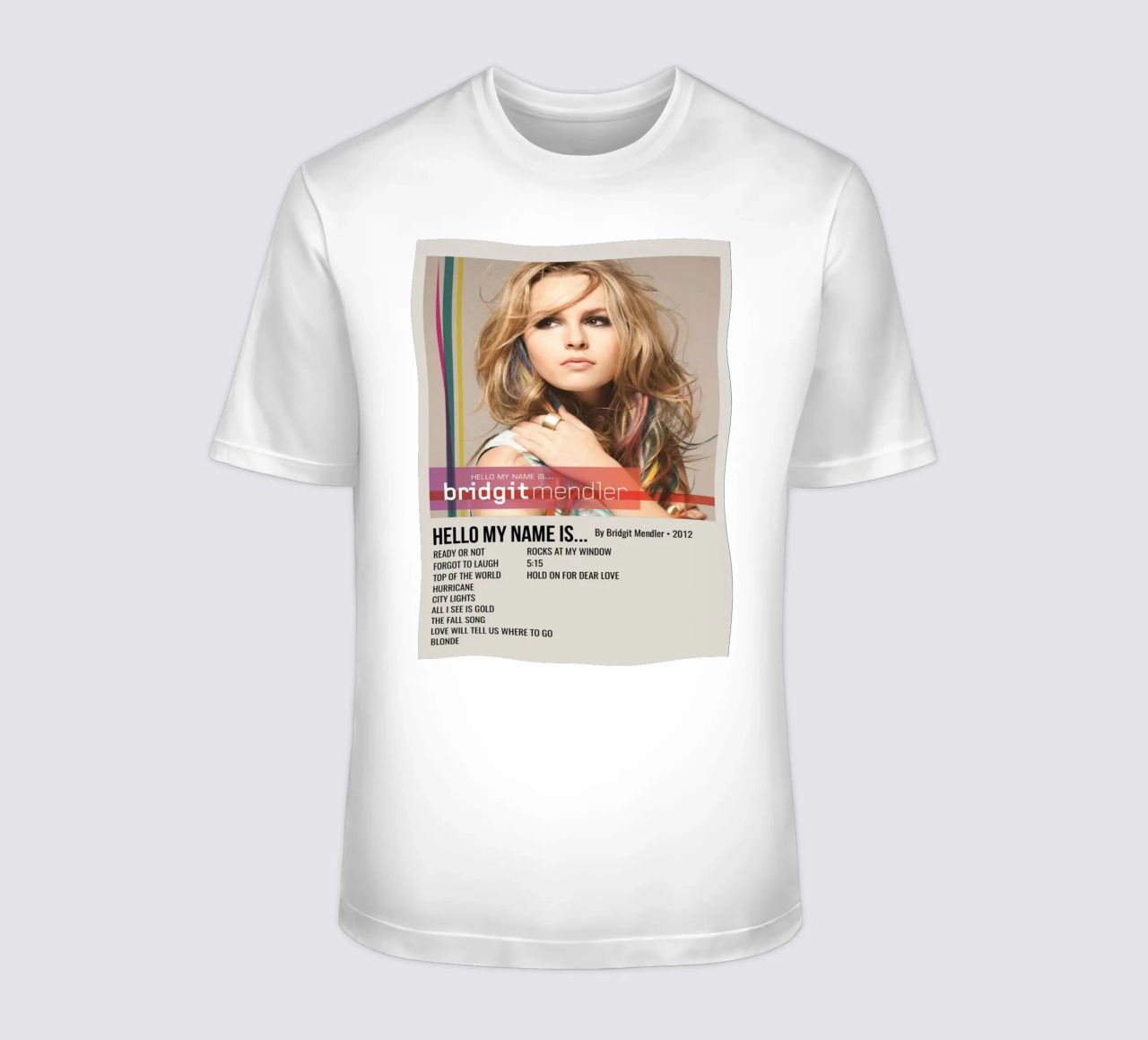 HELLO MY NAME IS... By Bridgit Mendler • 2012 t-shirt da SoundStudio