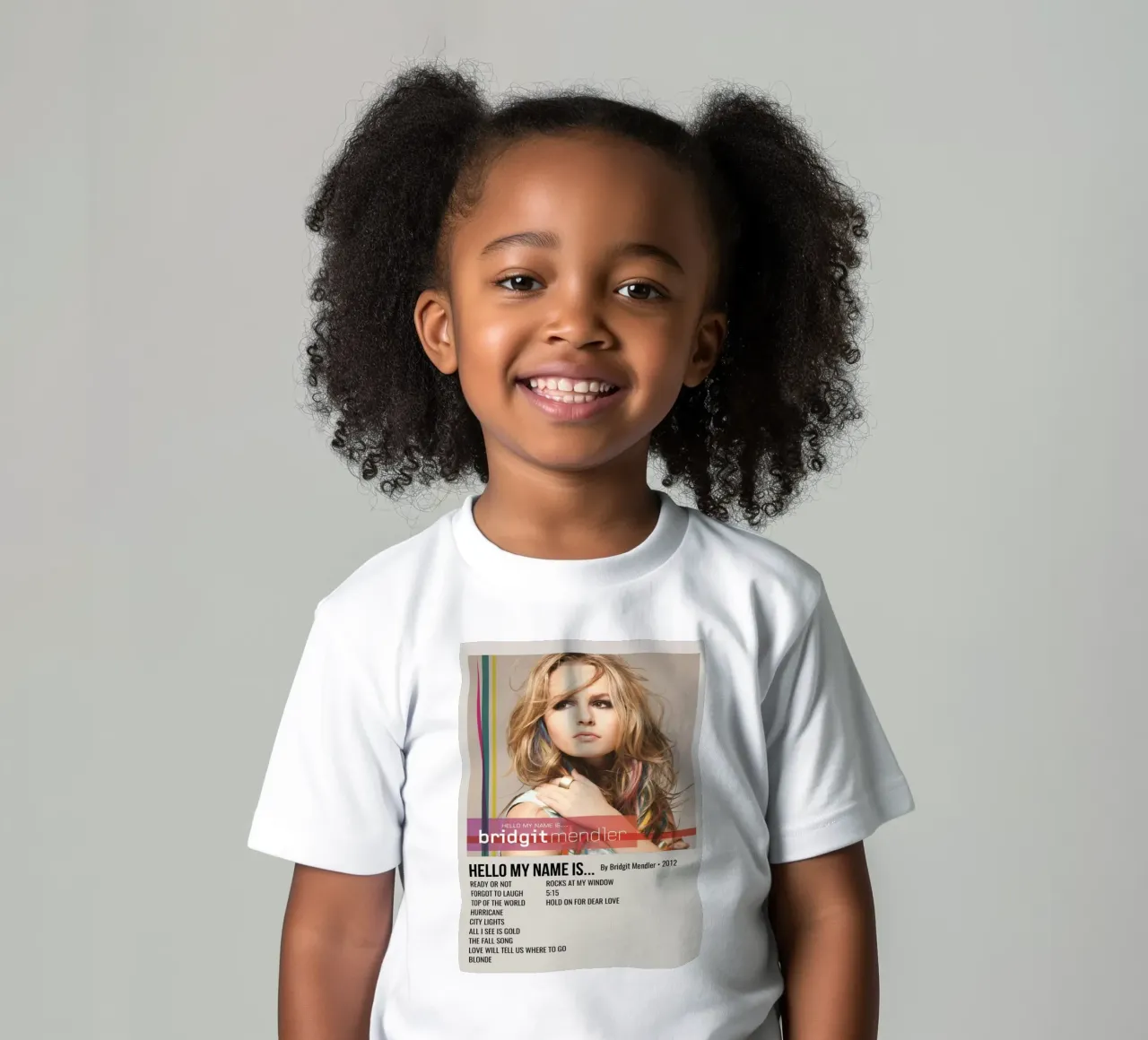HELLO MY NAME IS... By Bridgit Mendler • 2012 t-shirt bambini da SoundStudio