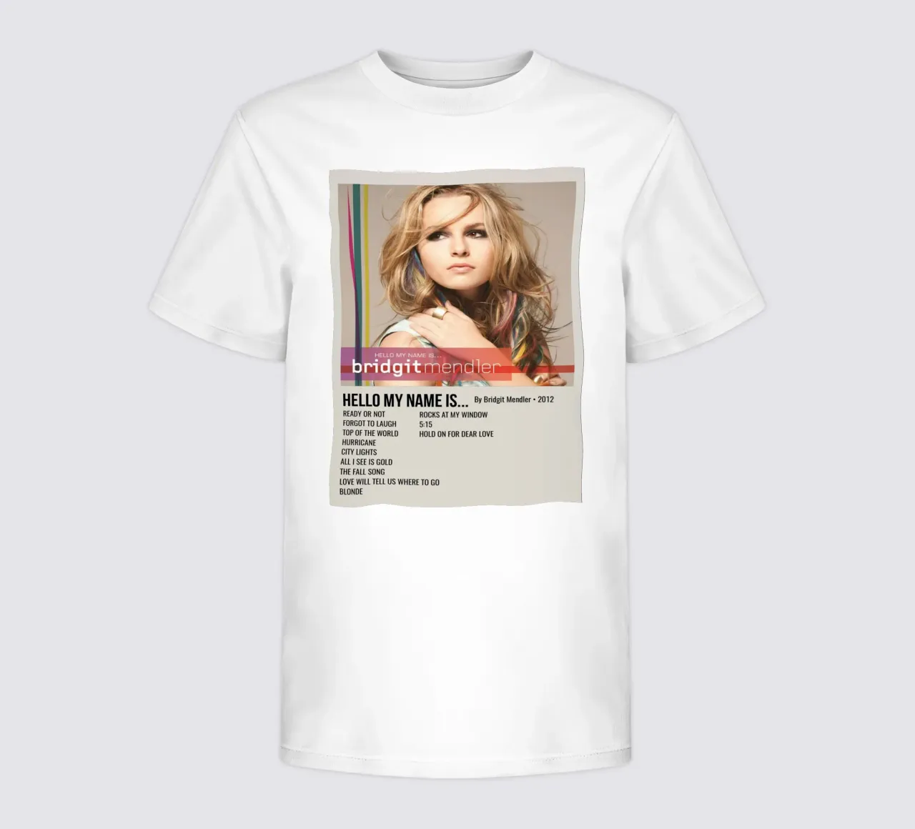 HELLO MY NAME IS... By Bridgit Mendler • 2012 t-shirt bambini da SoundStudio
