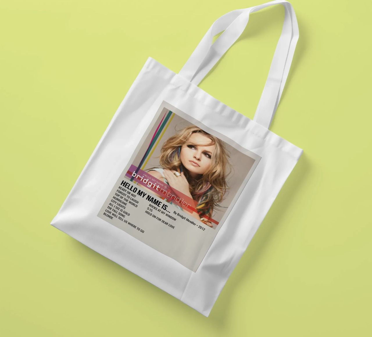 HELLO MY NAME IS... By Bridgit Mendler • 2012 borsa in juta da SoundStudio