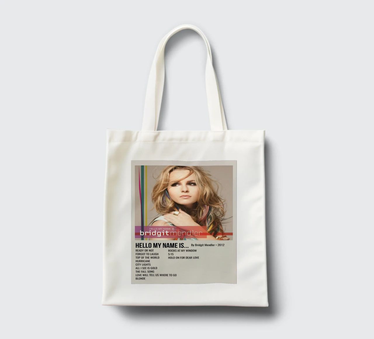 HELLO MY NAME IS... By Bridgit Mendler • 2012 borsa in juta da SoundStudio