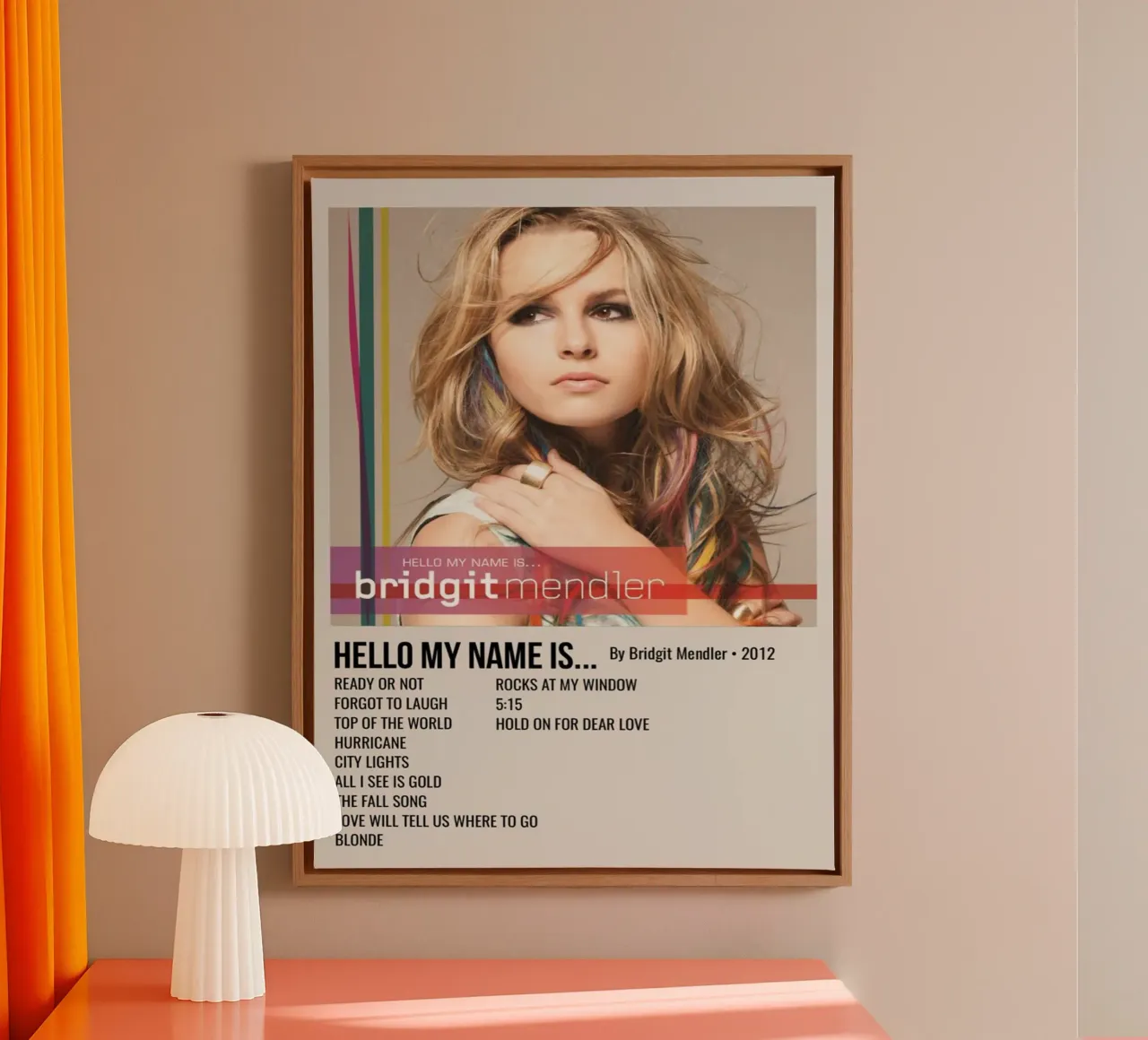 HELLO MY NAME IS... By Bridgit Mendler • 2012 canvas by SoundStudio