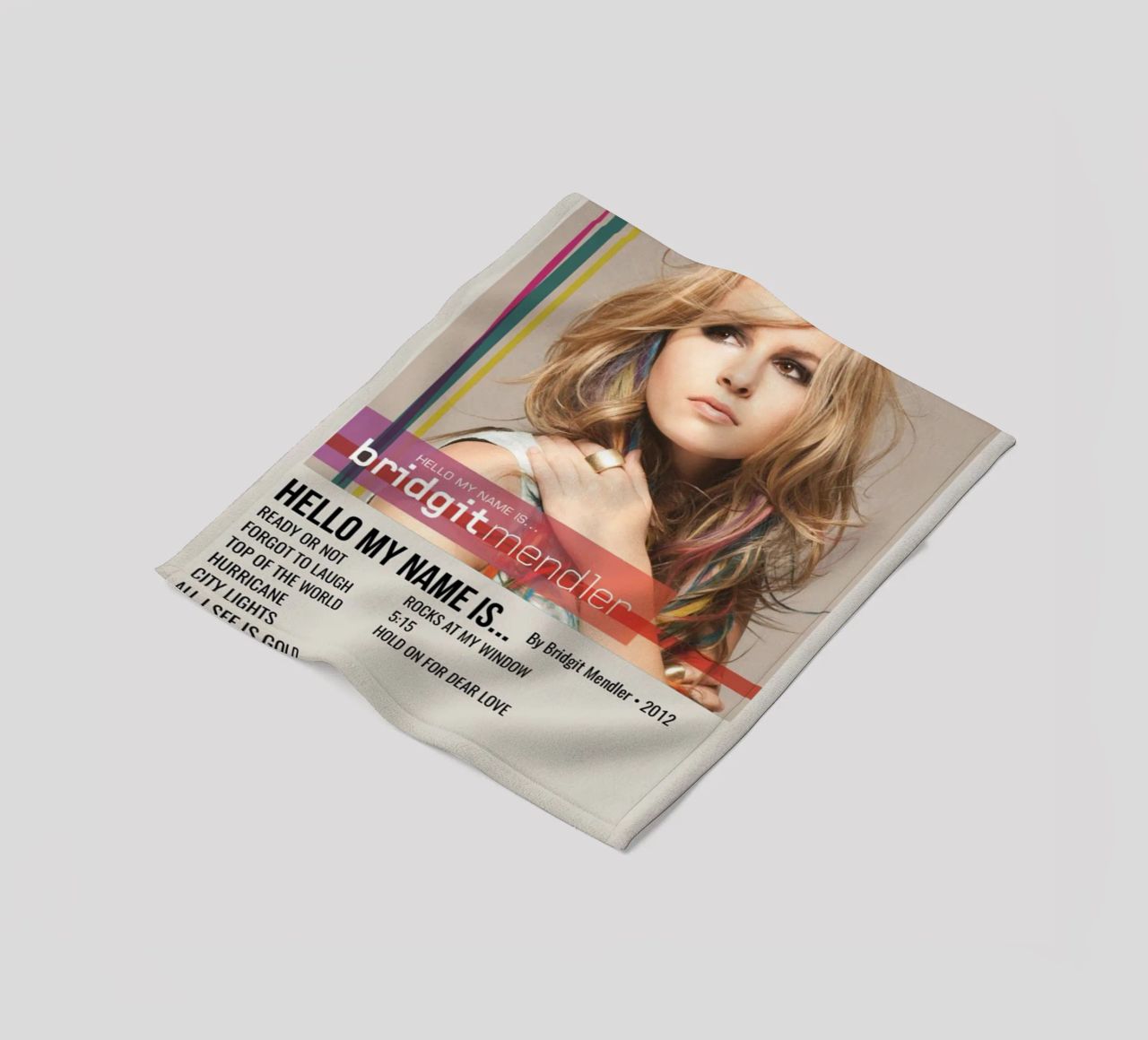 HELLO MY NAME IS... By Bridgit Mendler • 2012 coperta in pile da SoundStudio