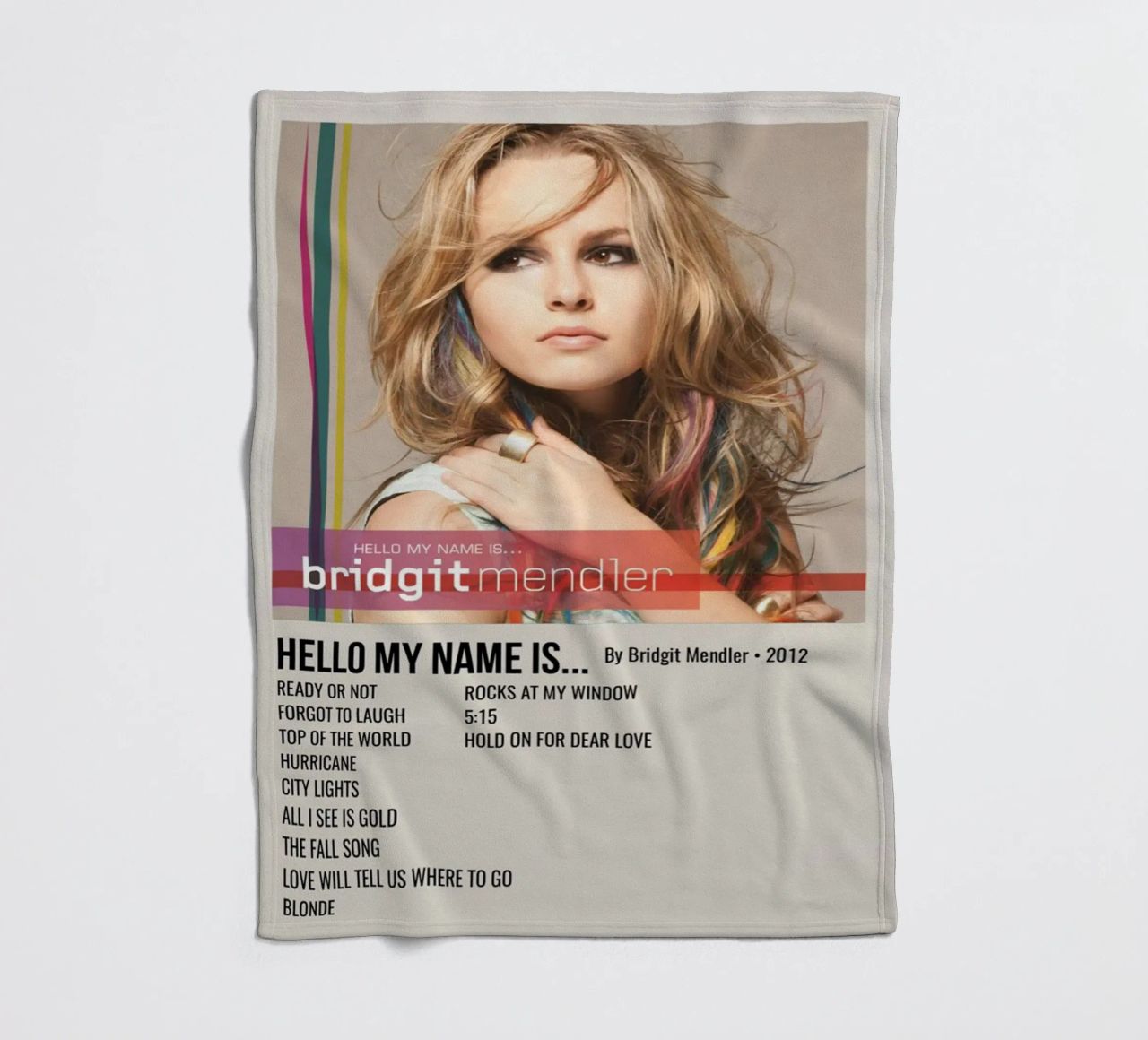 HELLO MY NAME IS... By Bridgit Mendler • 2012 coperta in pile da SoundStudio
