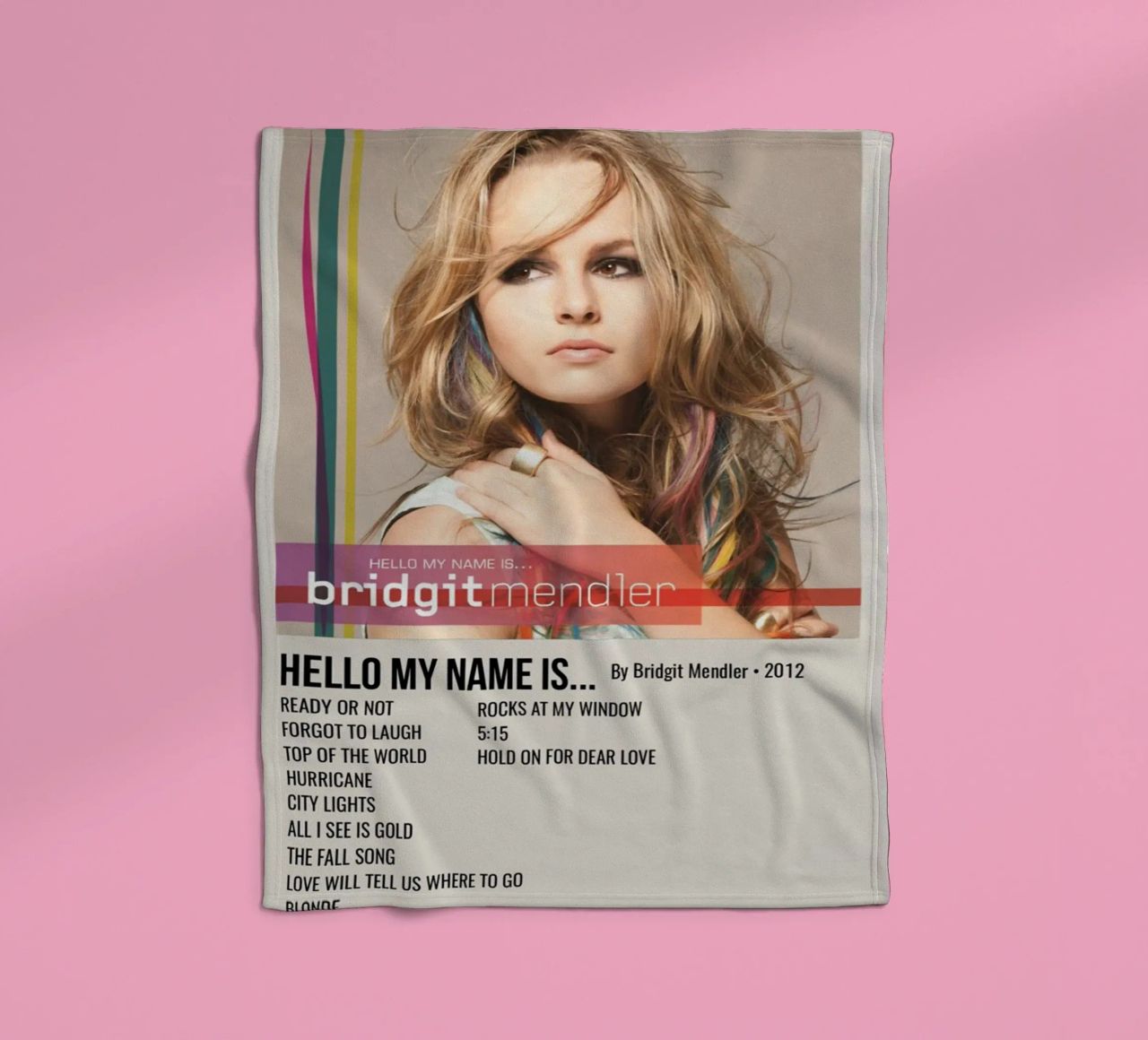 HELLO MY NAME IS... By Bridgit Mendler • 2012 coperta in pile da SoundStudio