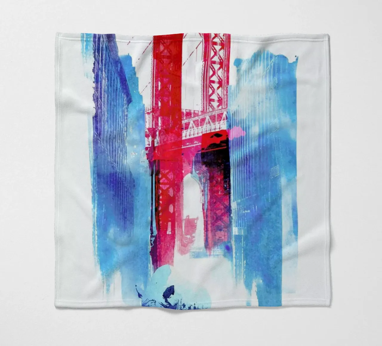 Manhattan Bridge coperta in pile da Róbert Farkas