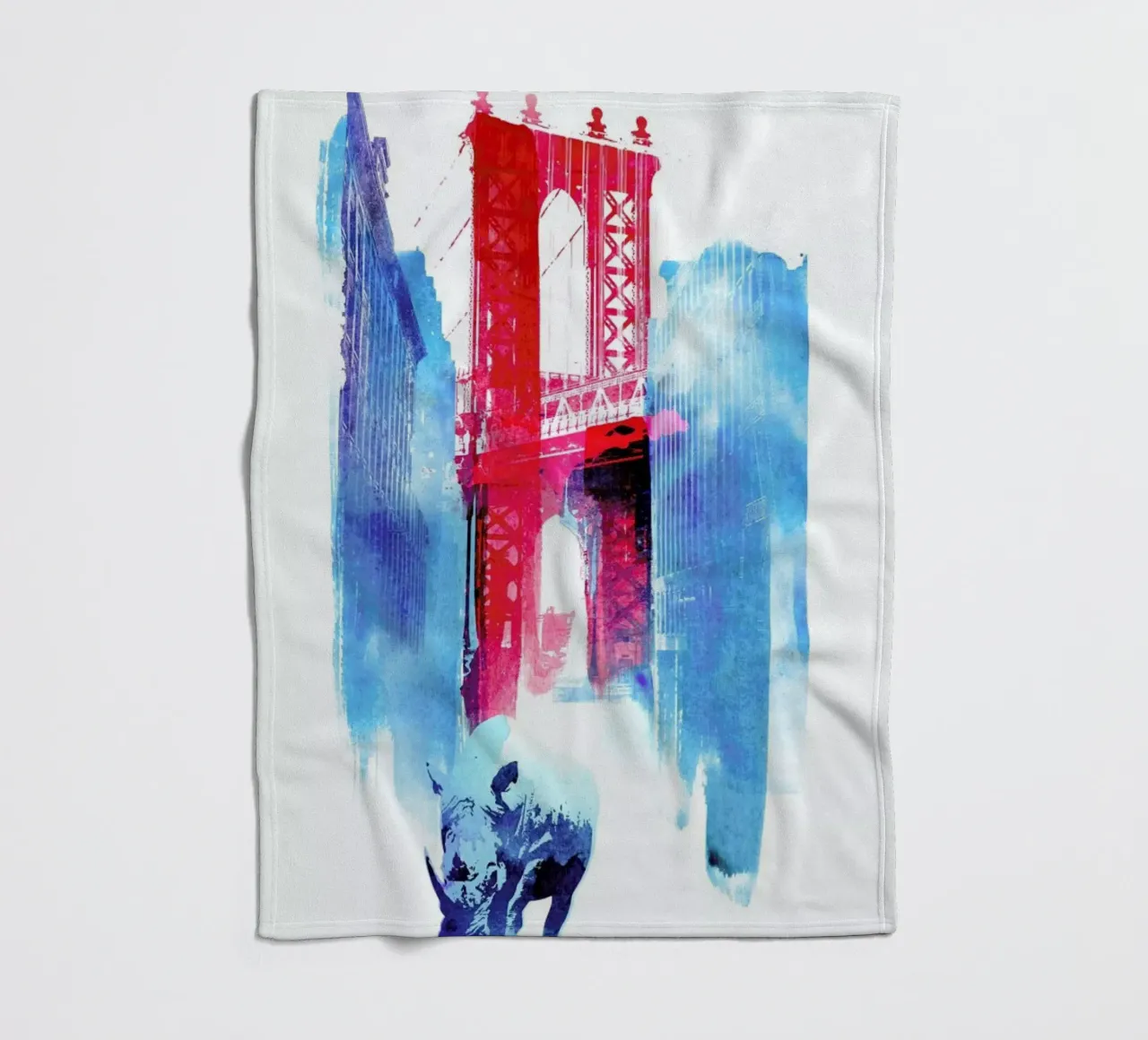 Manhattan Bridge coperta in pile da Róbert Farkas