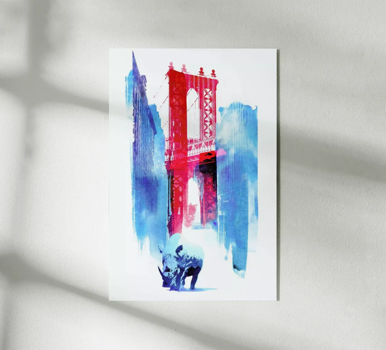 Manhattan Bridge plexiglass da Róbert Farkas