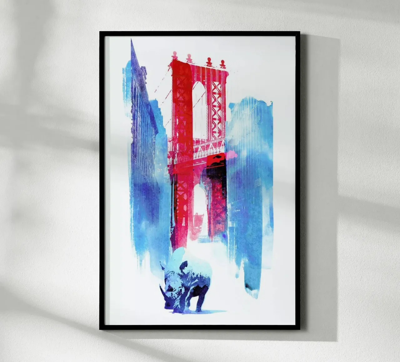 Manhattan Bridge carta hahnemühle da Róbert Farkas