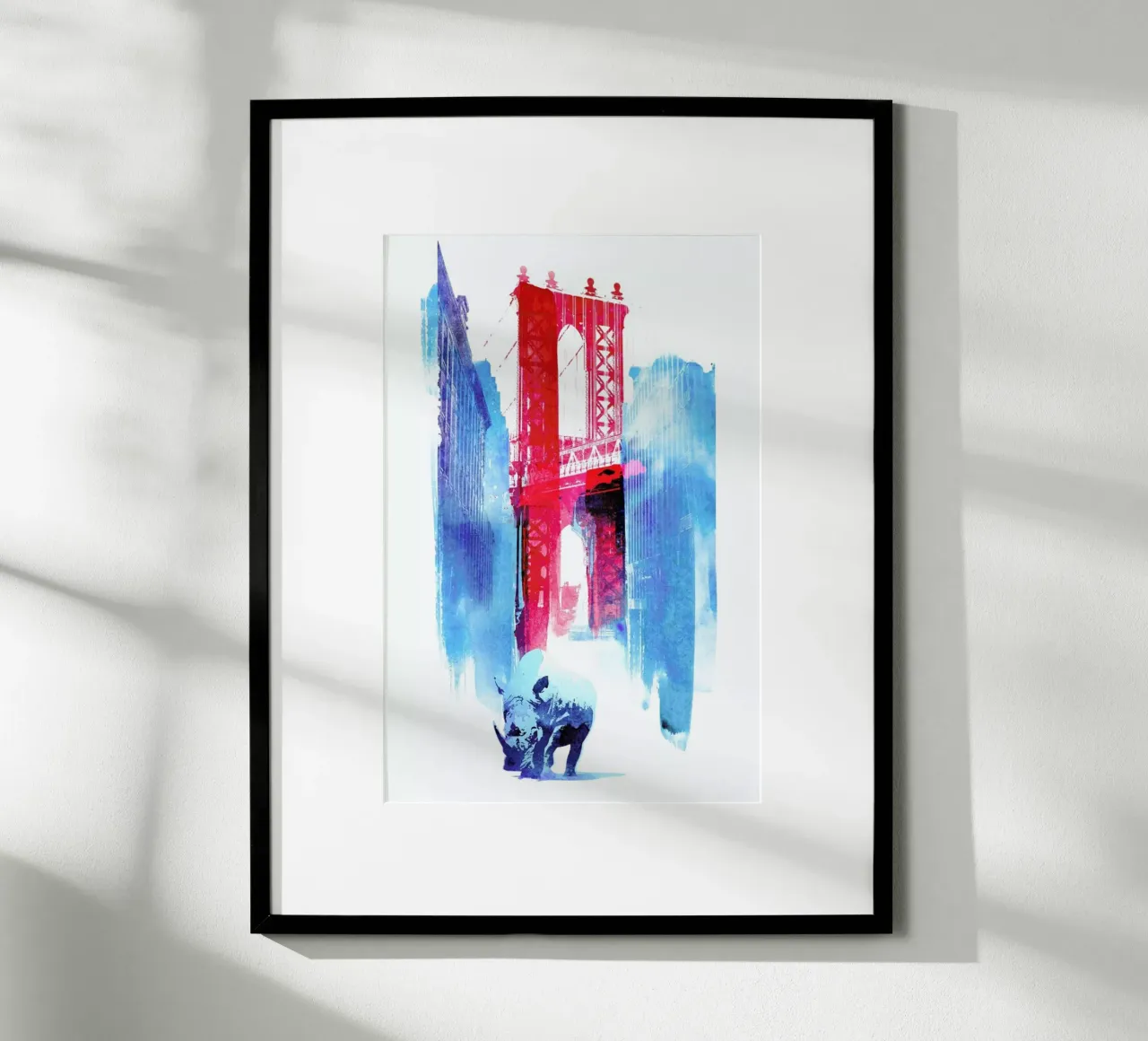 Manhattan Bridge carta hahnemühle da Róbert Farkas