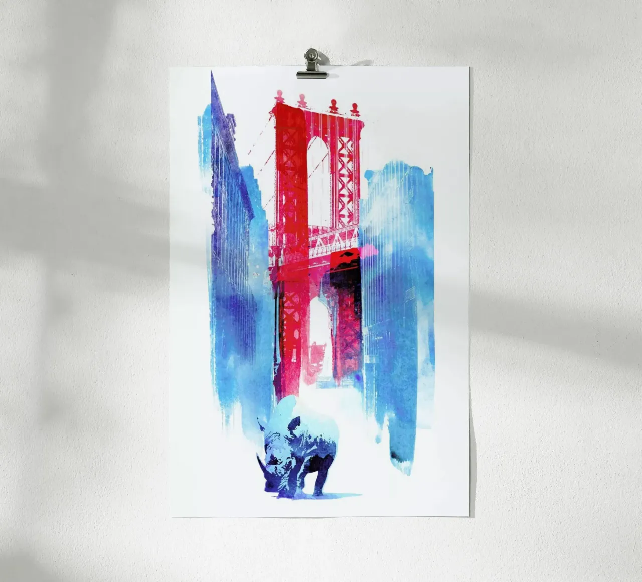 Manhattan Bridge carta hahnemühle da Róbert Farkas