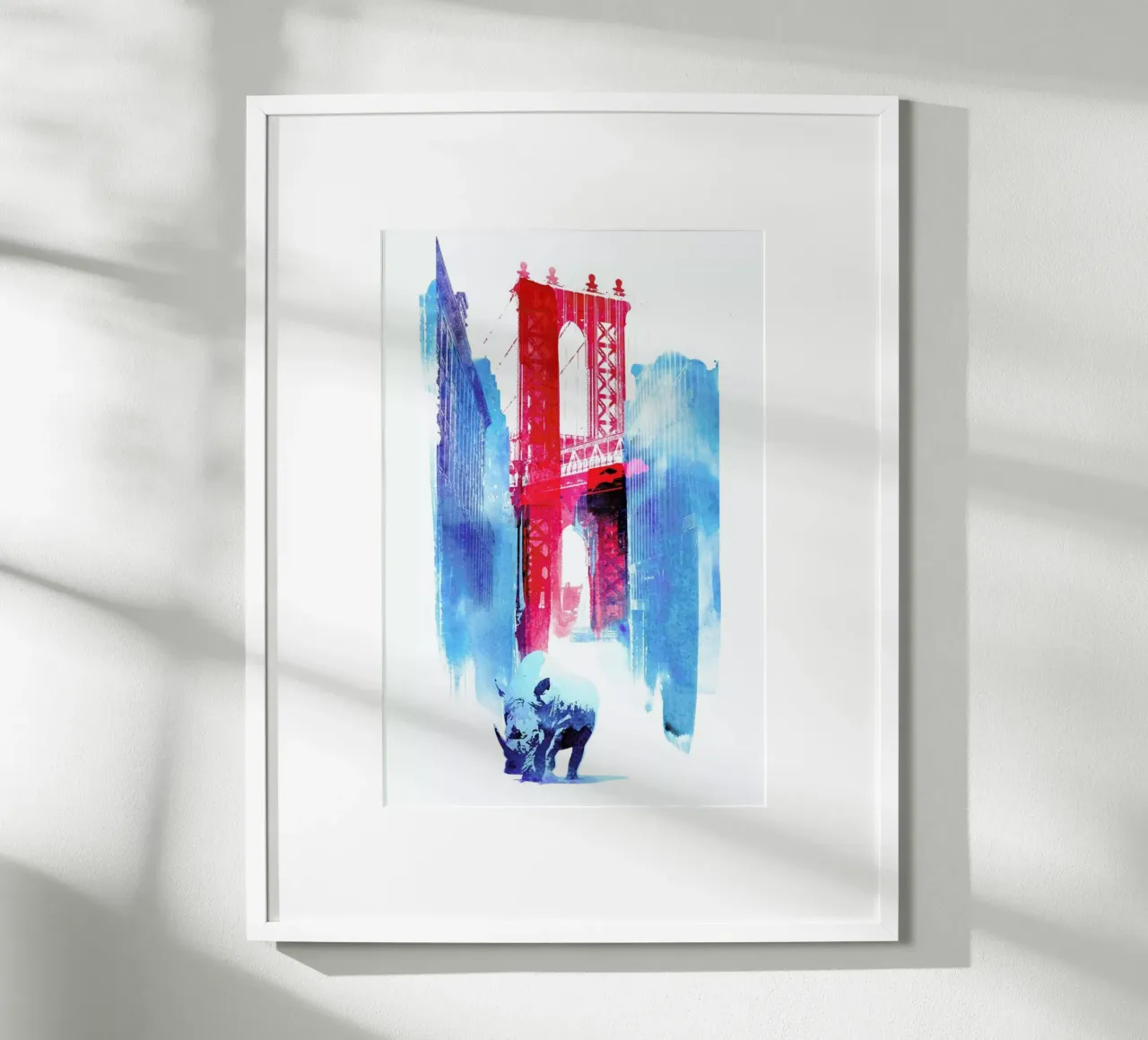 Manhattan Bridge carta hahnemühle da Róbert Farkas