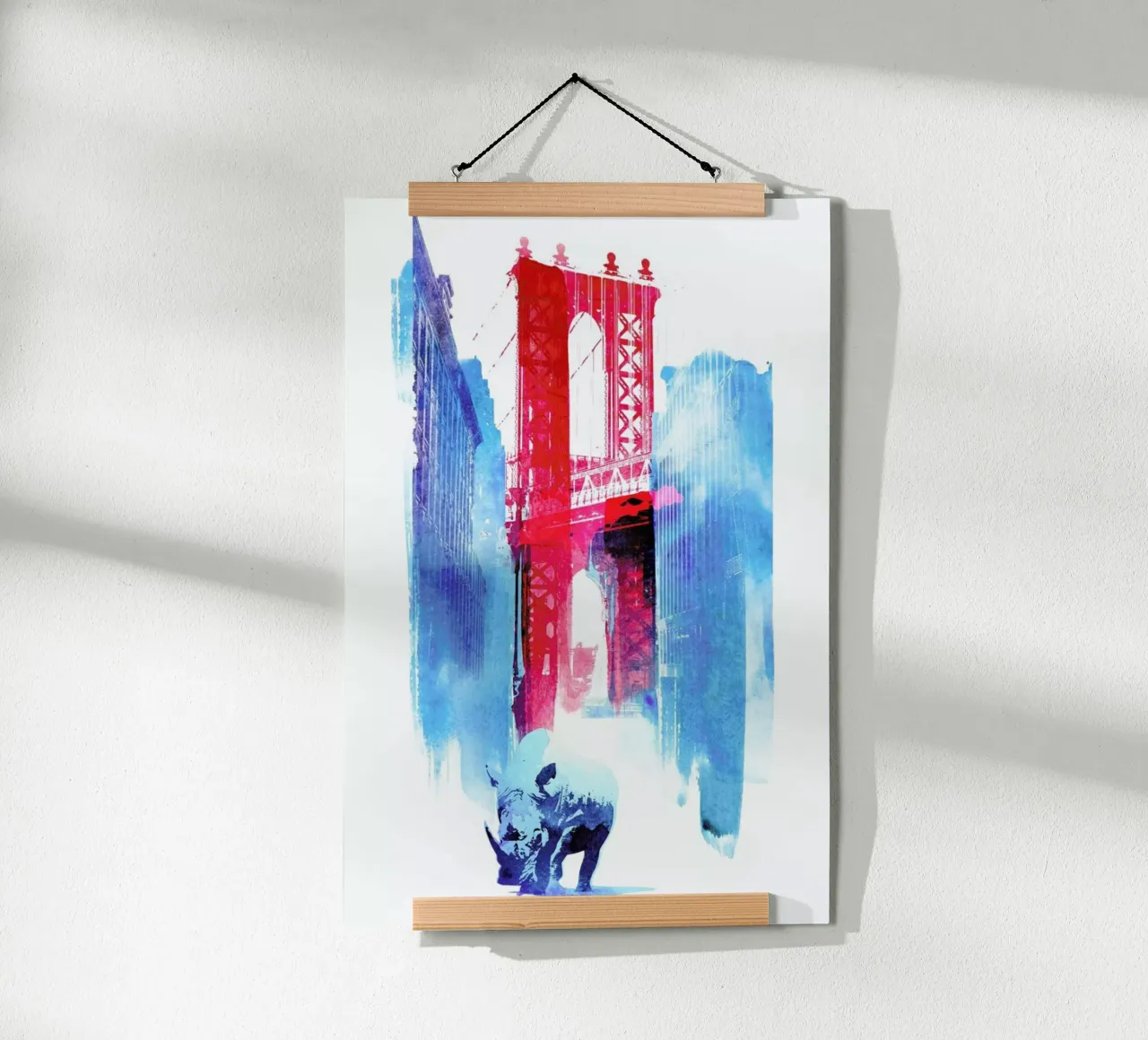 Manhattan Bridge carta hahnemühle da Róbert Farkas