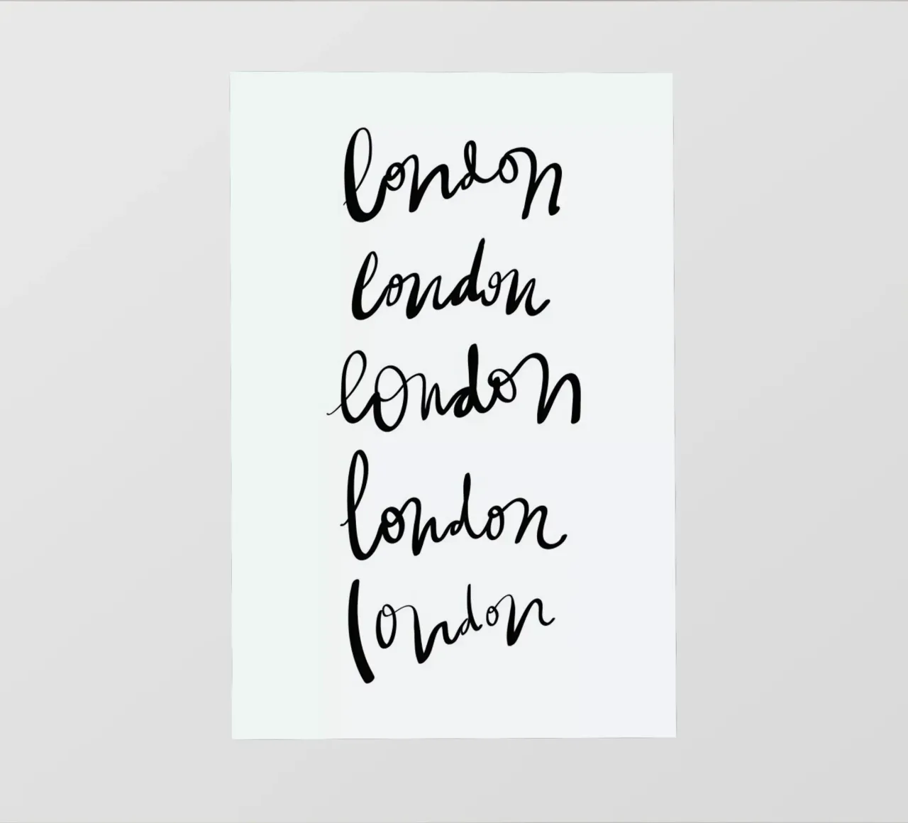 London pvc cover by Kristen Polsinelli