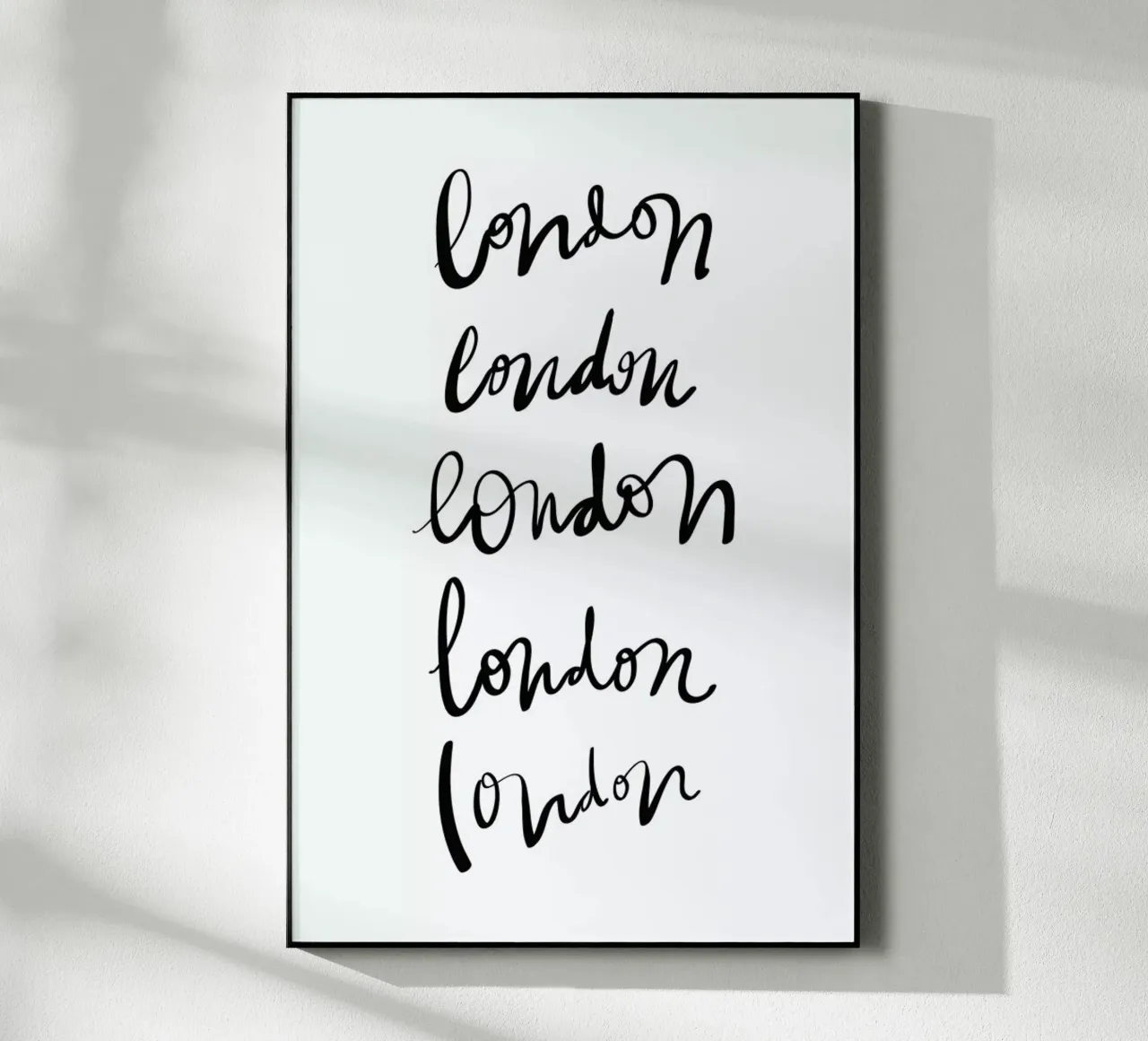 London plexiglass da Kristen Polsinelli