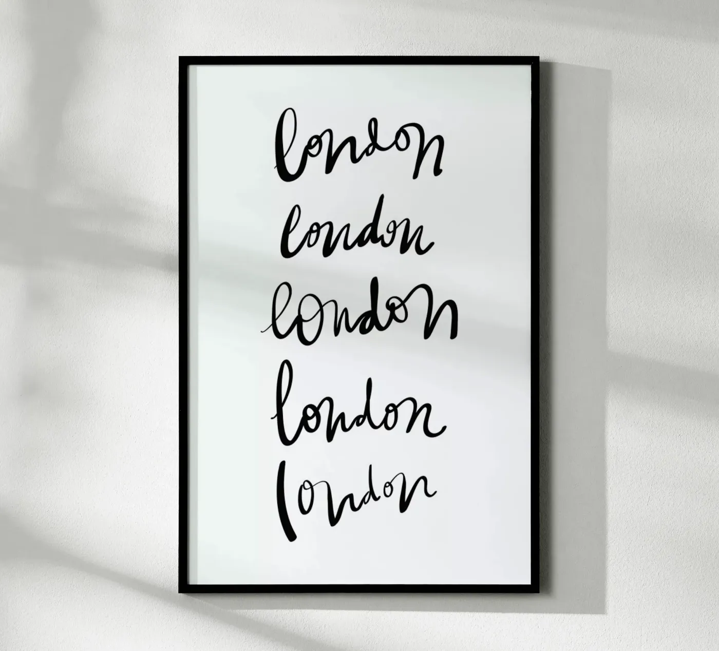 London poster da Kristen Polsinelli