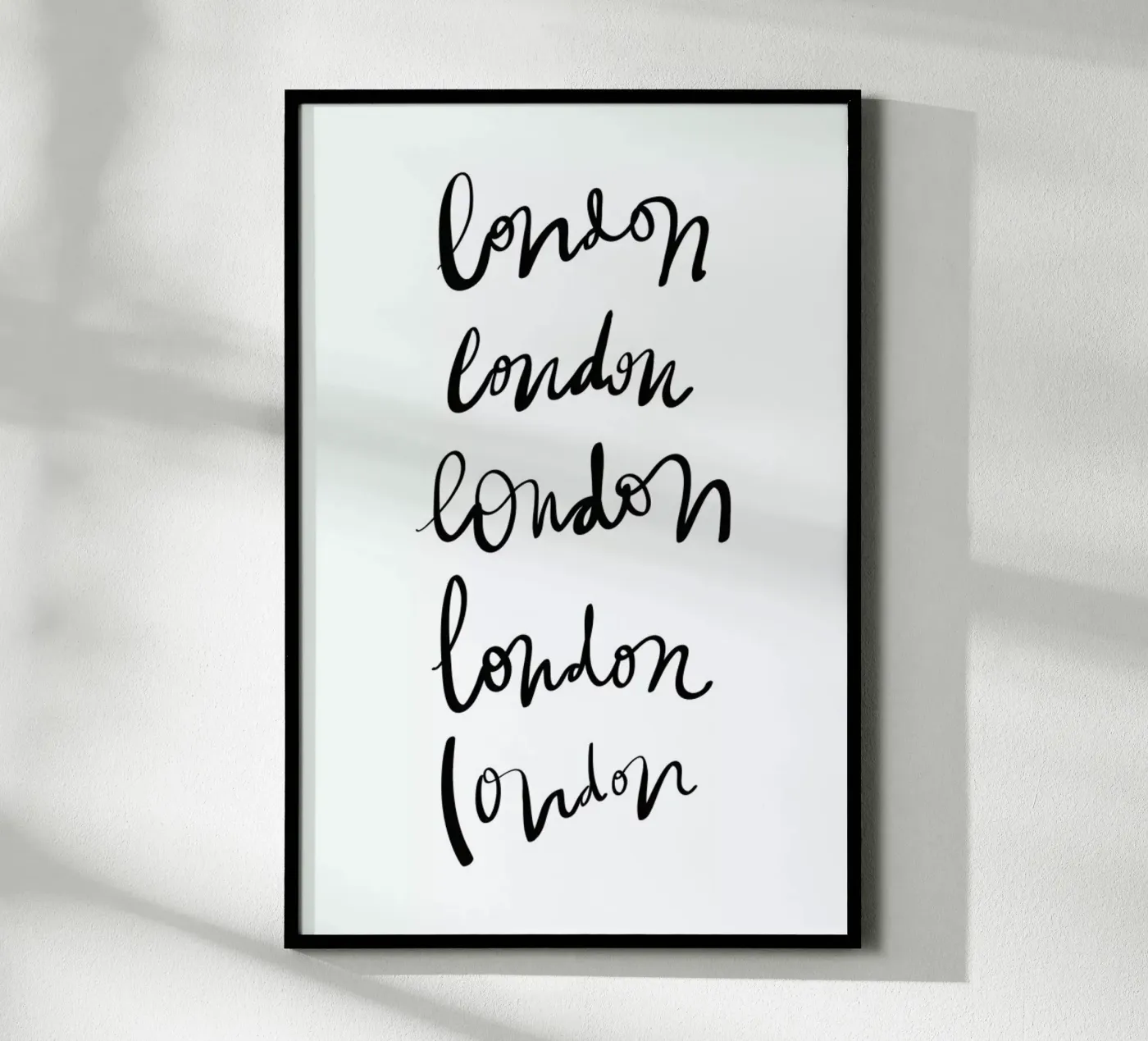 London poster da Kristen Polsinelli