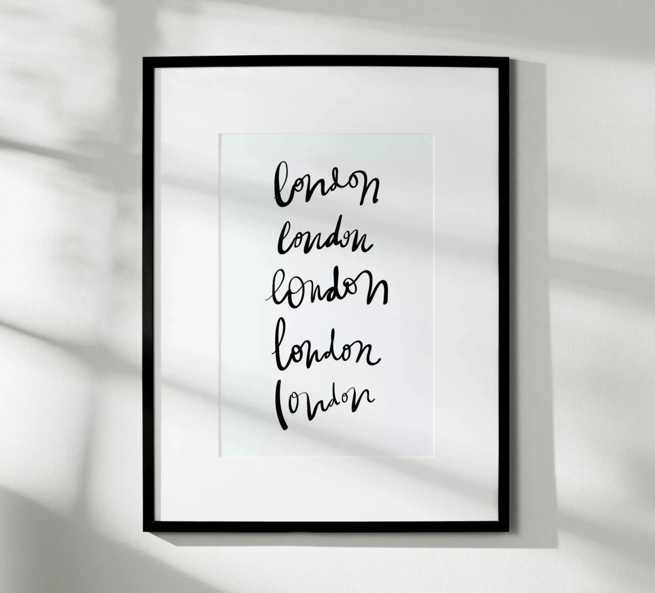 London Poster von Kristen Polsinelli