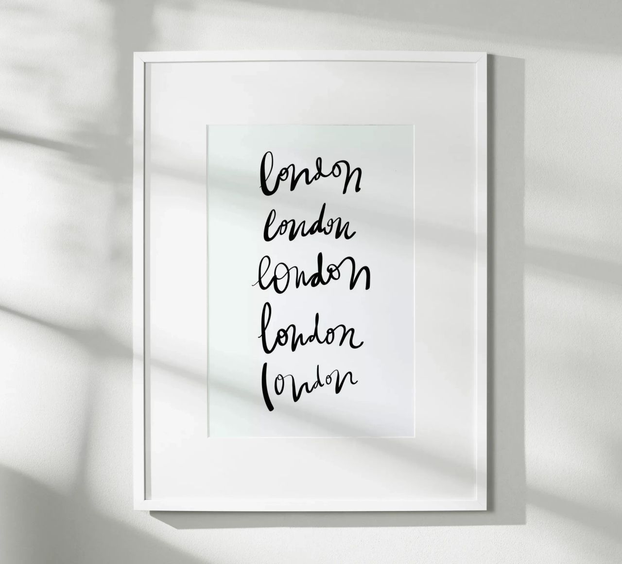 London Poster von Kristen Polsinelli