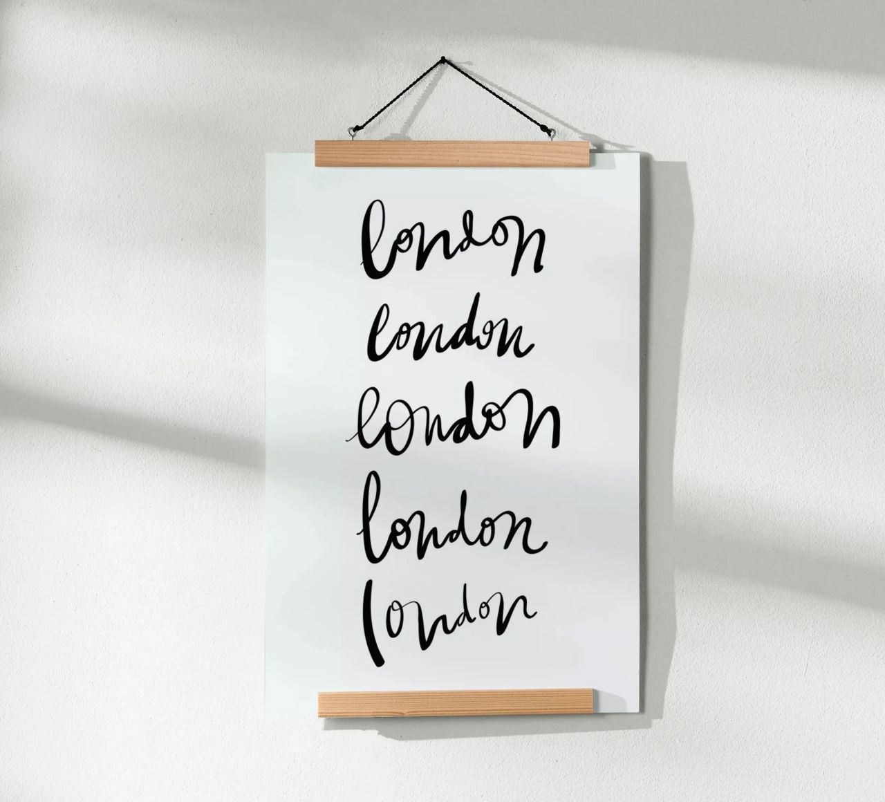 London Poster von Kristen Polsinelli
