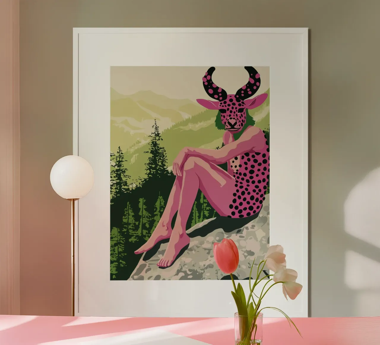 Escursione nella Foresta Nera | Folklore Pop Art surreale poster da Autofocus
