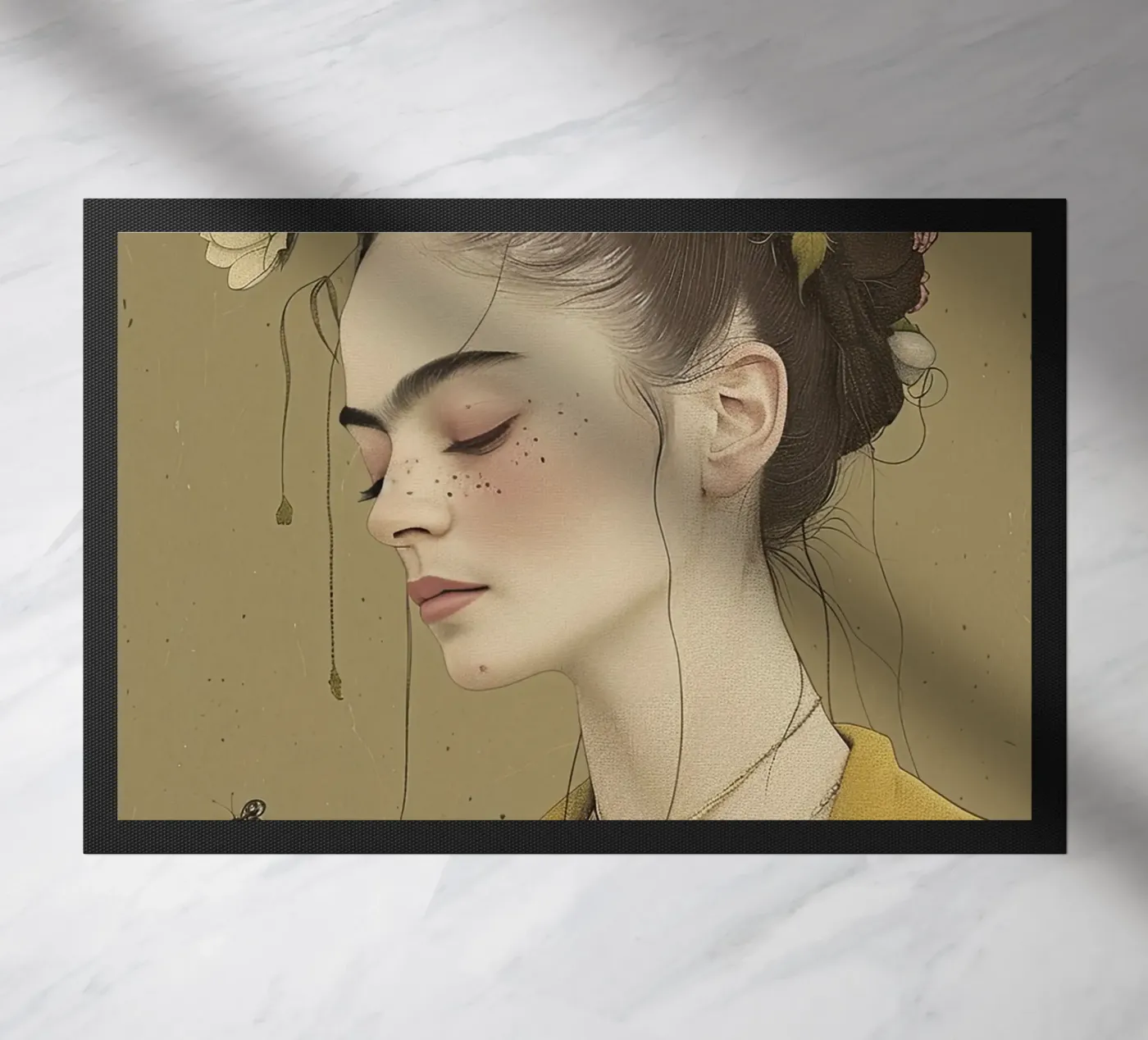 Frida rivisitata zerbino da Rustic Grace Studio 02