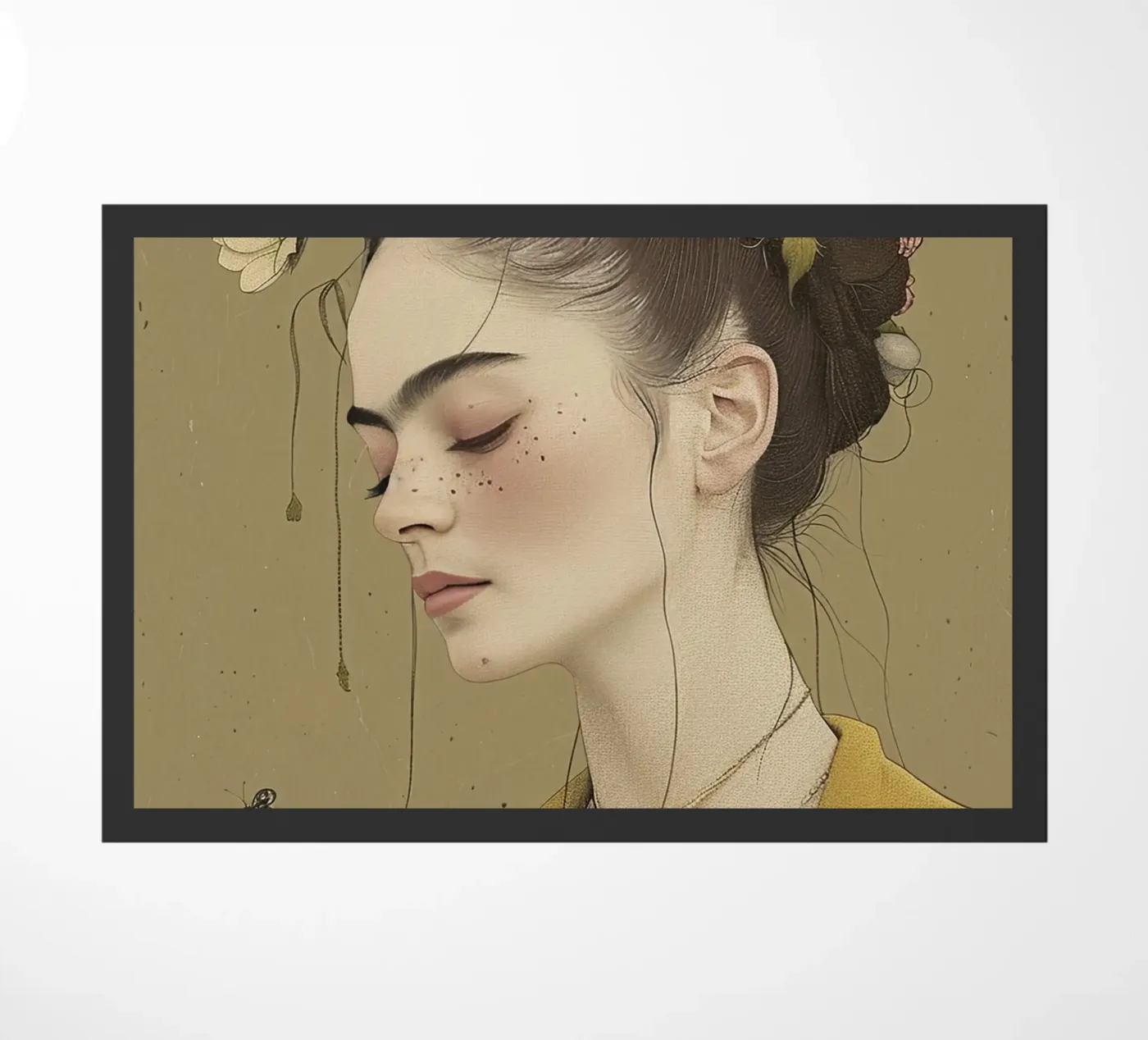 Frida rivisitata zerbino da Rustic Grace Studio 02