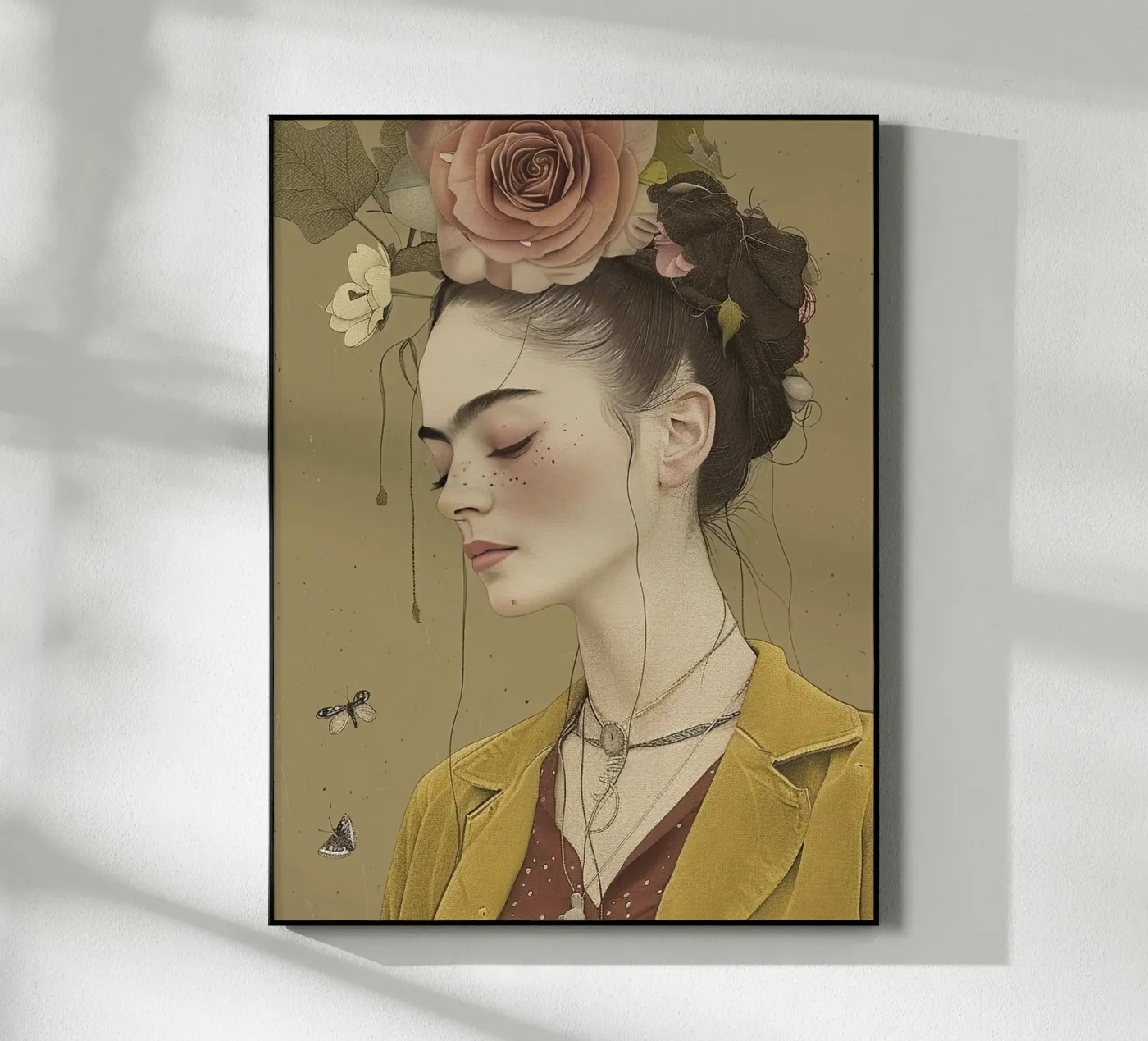 Frida rivisitata plexiglass da Rustic Grace Studio 02