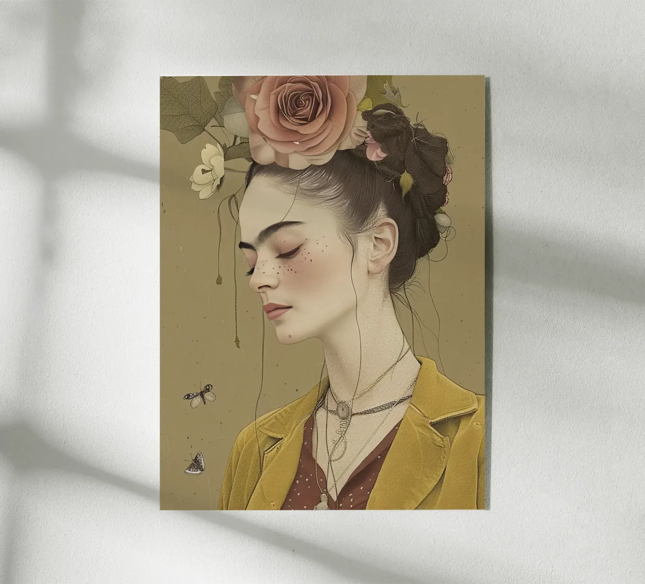 Frida rivisitata plexiglass da Rustic Grace Studio 02