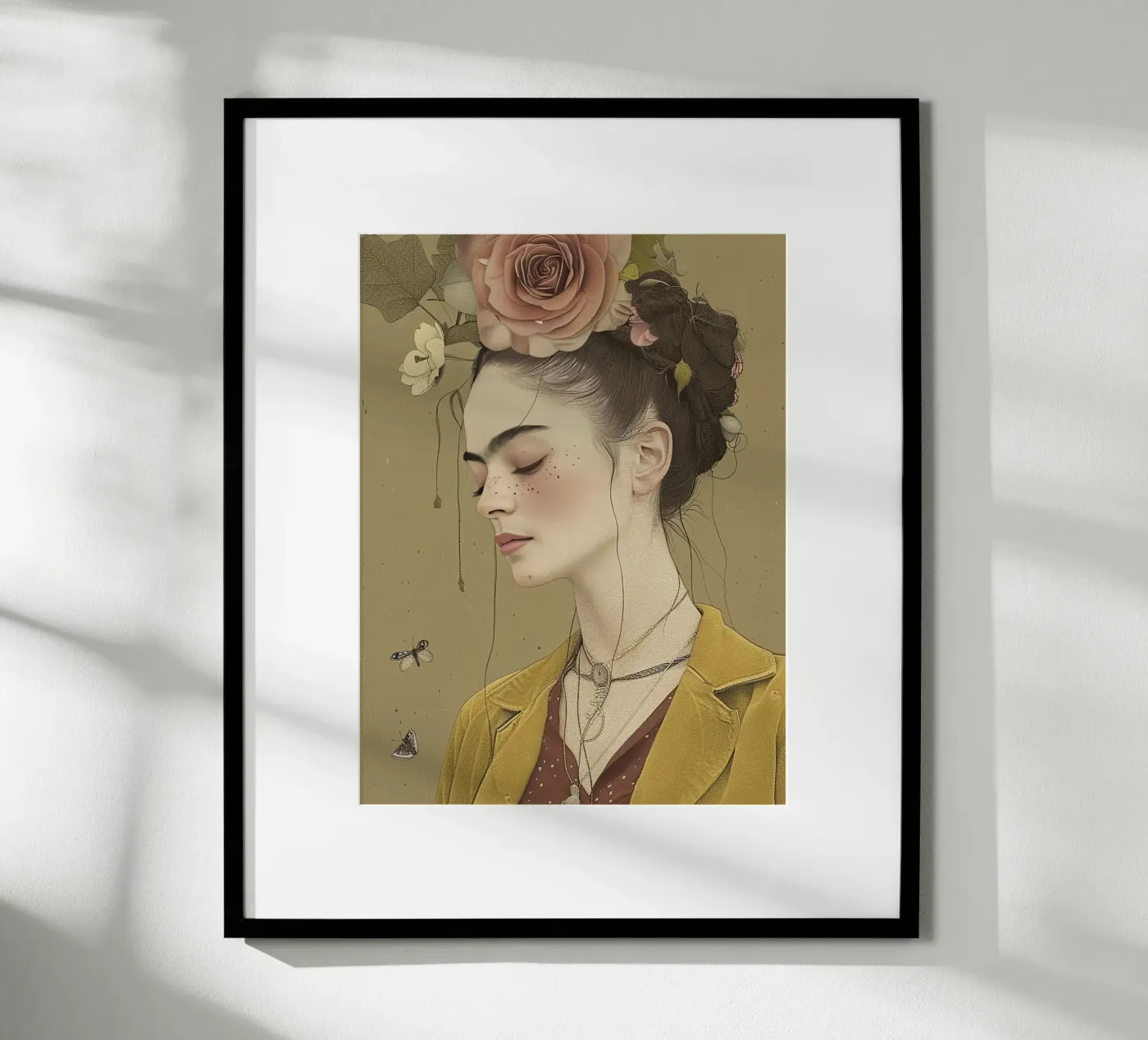 Frida rivisitata poster da Rustic Grace Studio 02