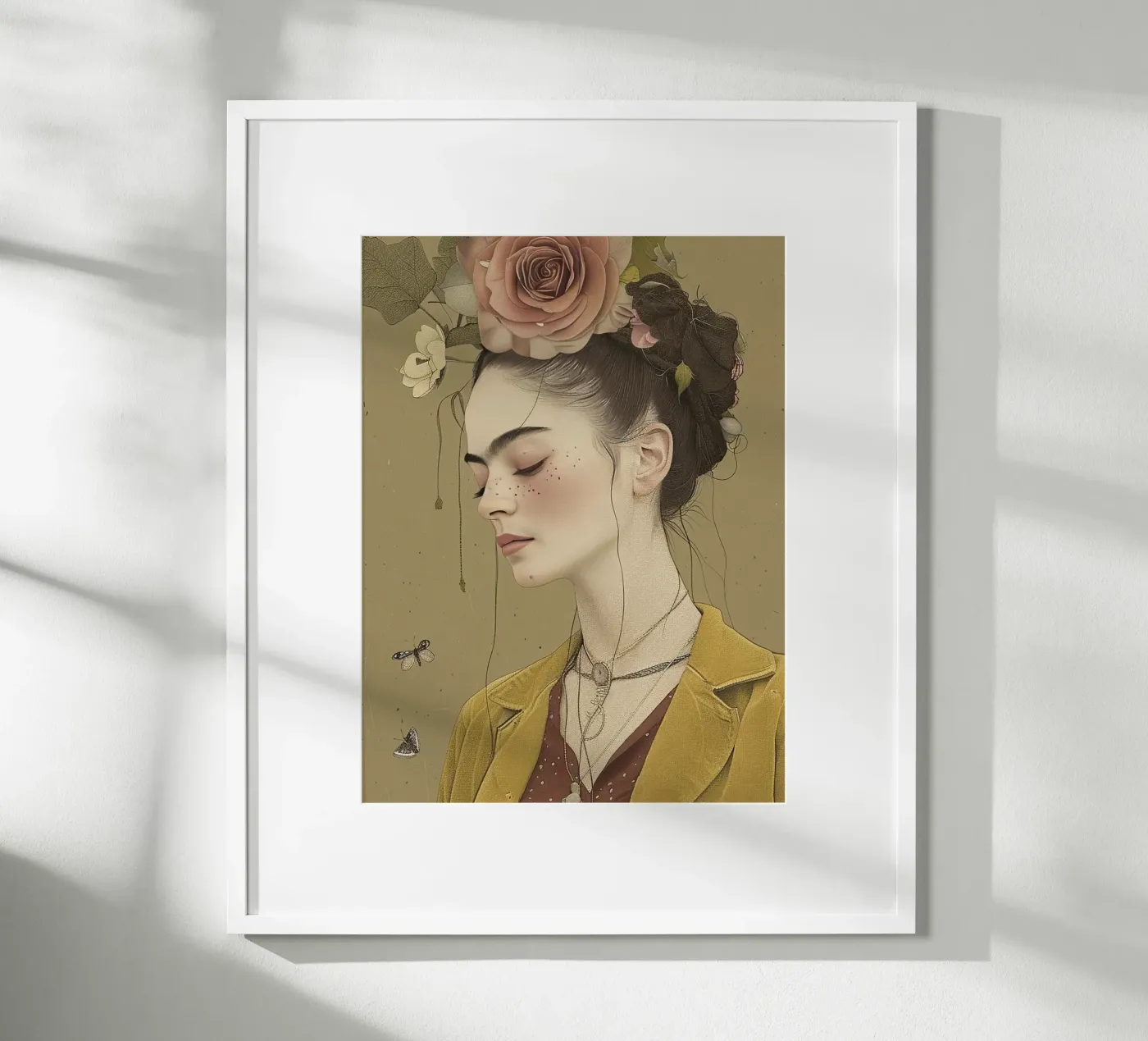 Frida rivisitata poster da Rustic Grace Studio 02