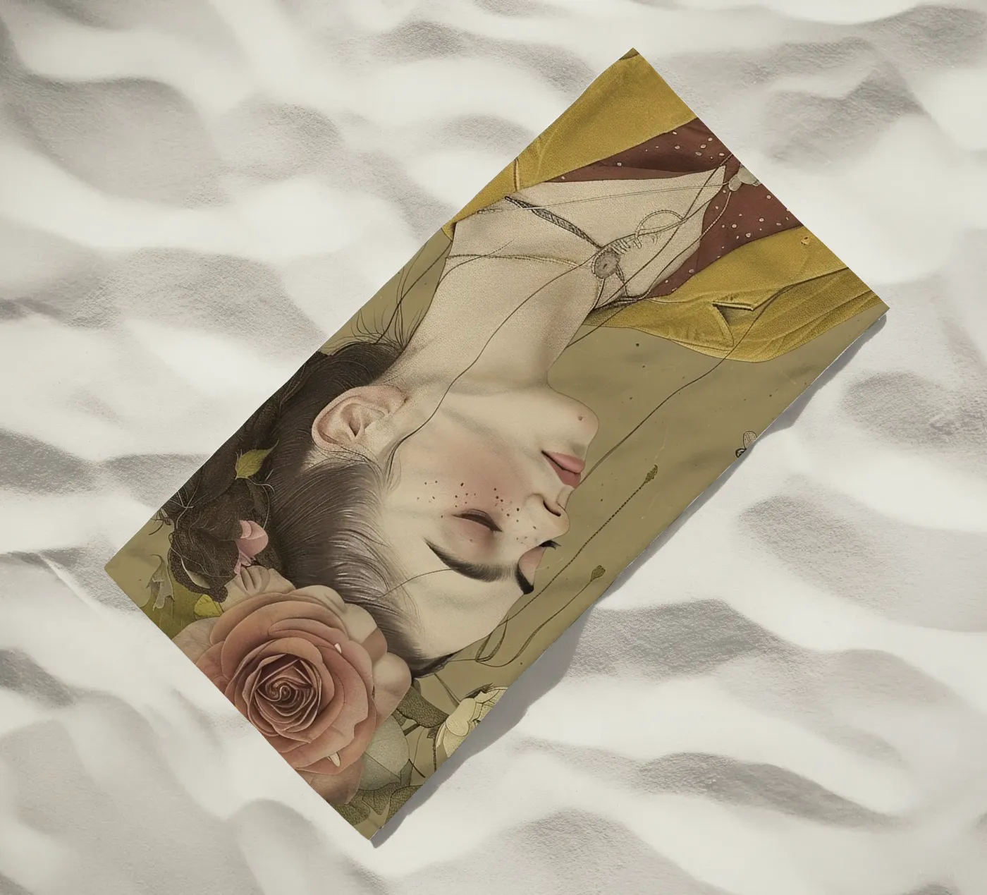 Frida rivisitata telo mare da Rustic Grace Studio 02