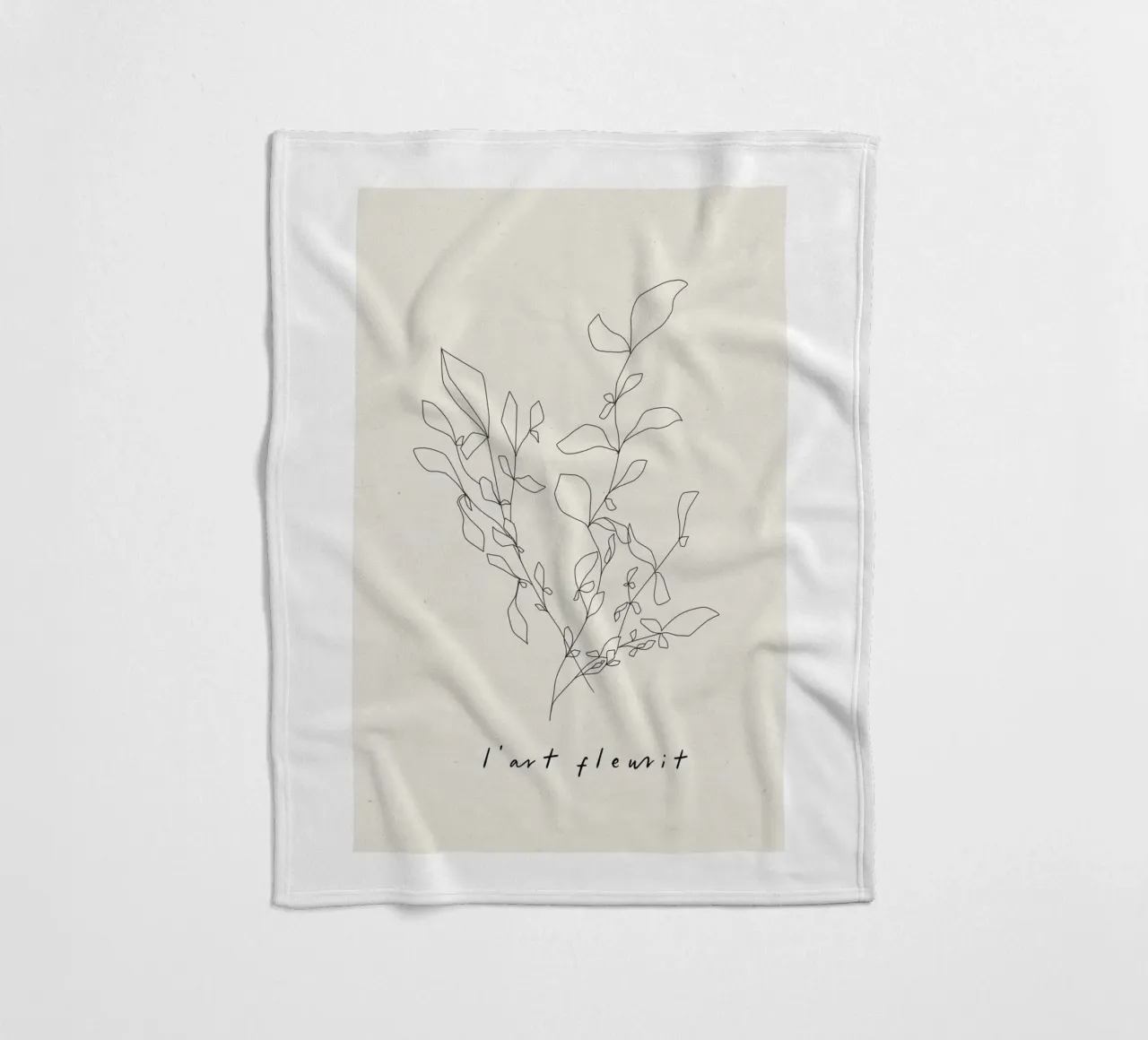 Vie Simple No 29 coperta in pile da treechild