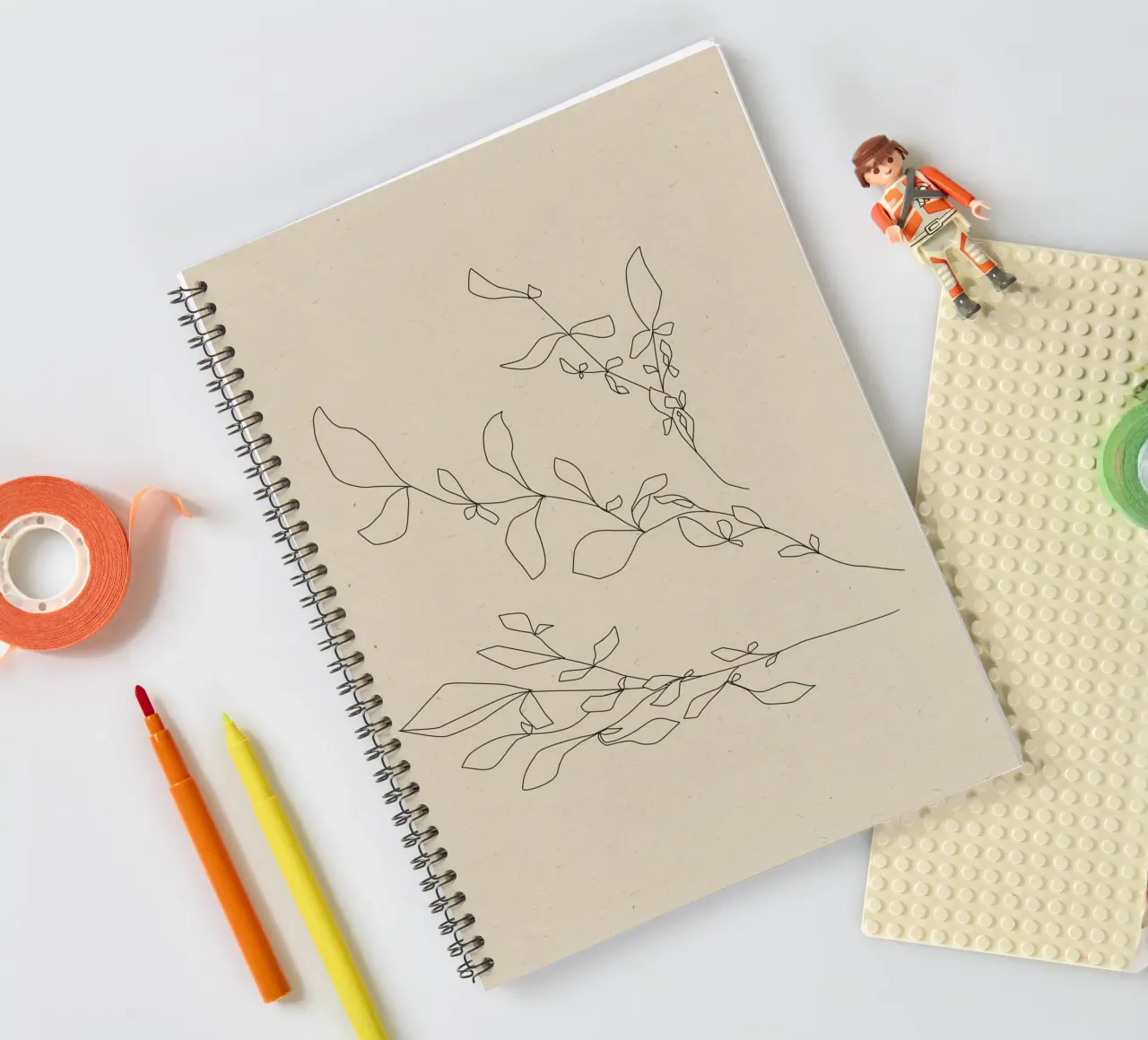 Vie Simple No 30 spiral notebook by treechild