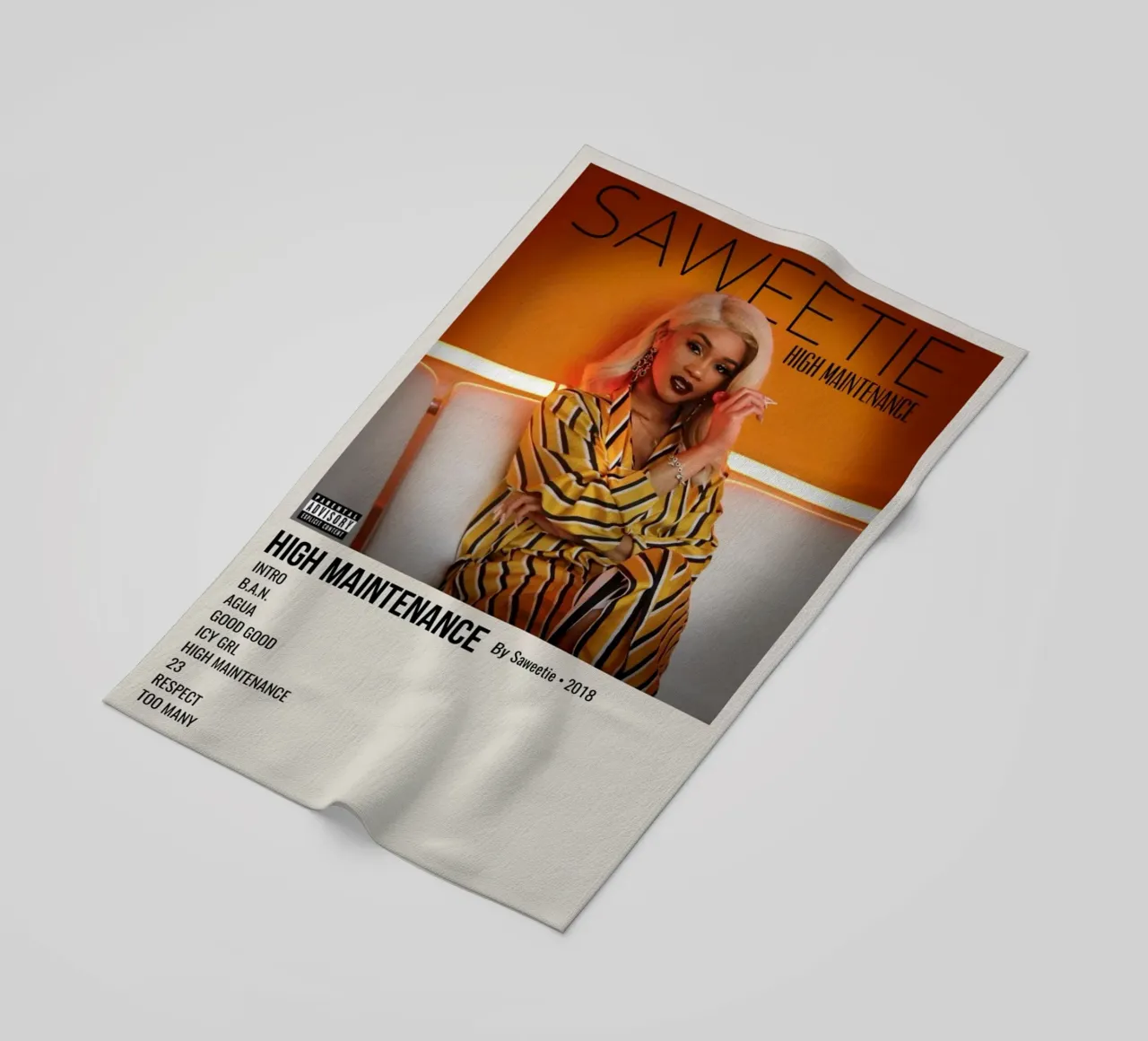 HIGH MAINTENANCE By Saweetie. 2018 telo mare da SoundStudio