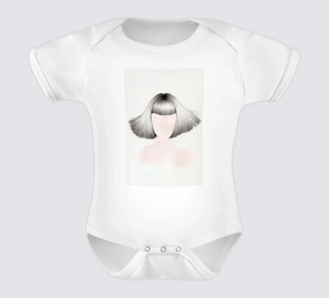 Cosmic Wonder 1 body neonato maniche corte da The White Deer