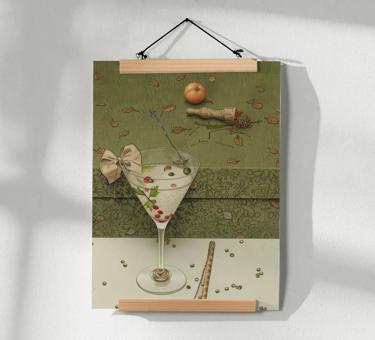 Spirito di vacanza poster da Rustic Grace Studio 02