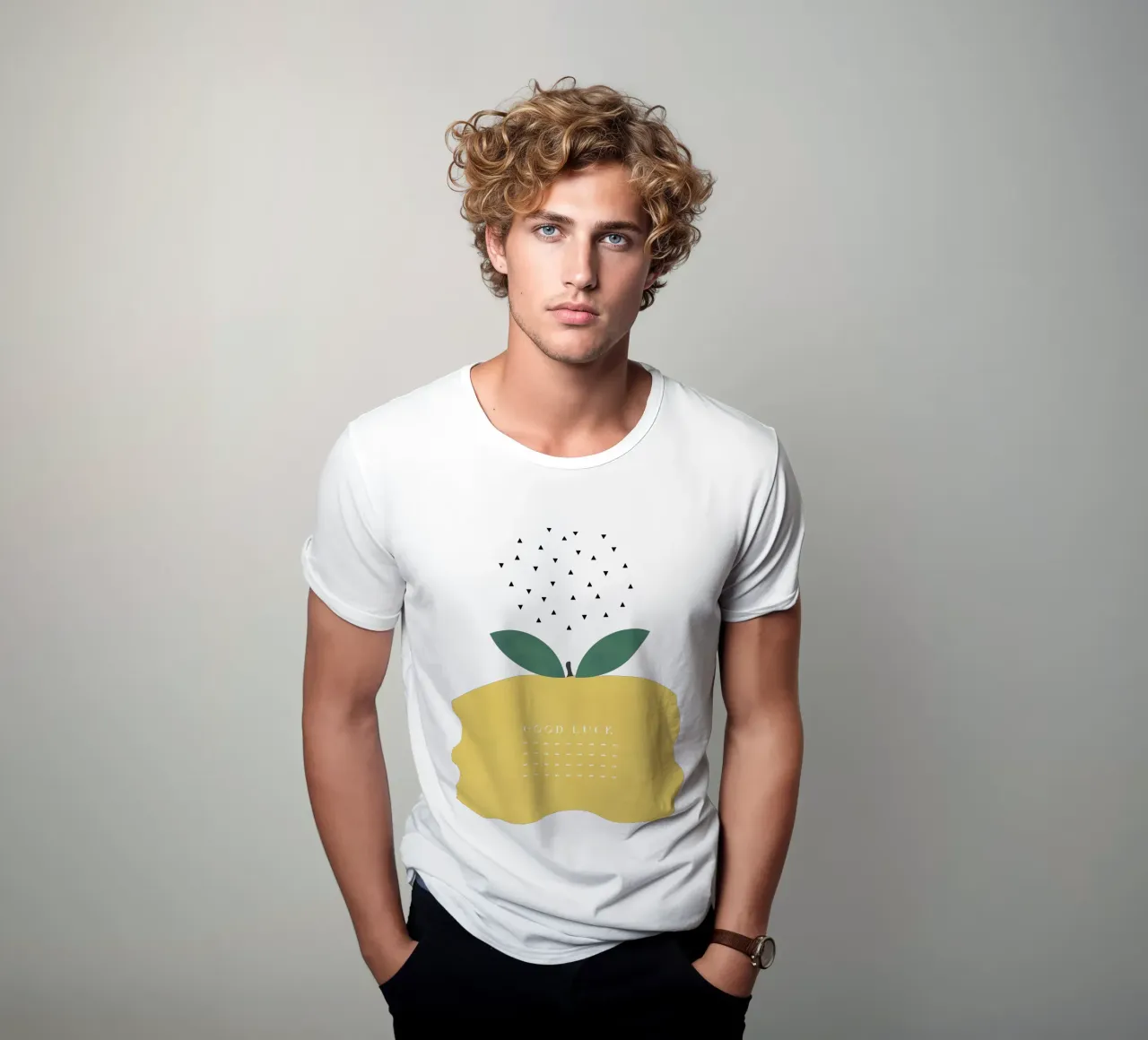 VIEL GLÜCK ZITRONE T-Shirt von natural neutral
