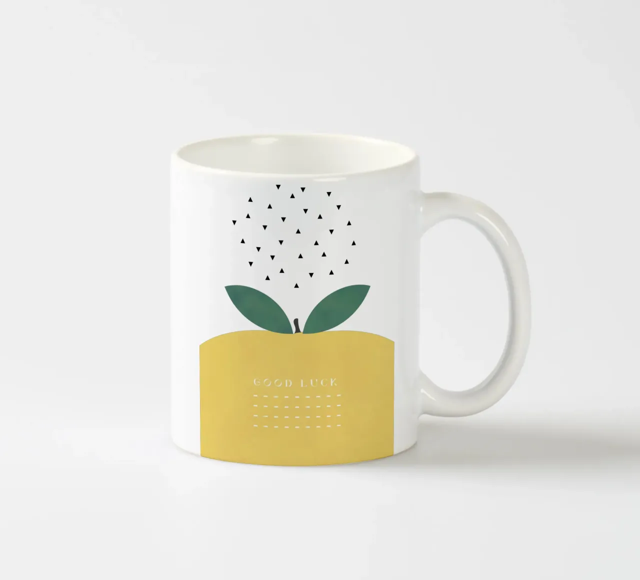 BUONA FORTUNA LIMONE tazza in ceramica da natural neutral