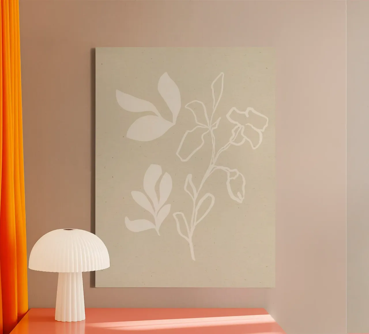 Vie Simple No 31 tela con Cornice a cassetta da treechild