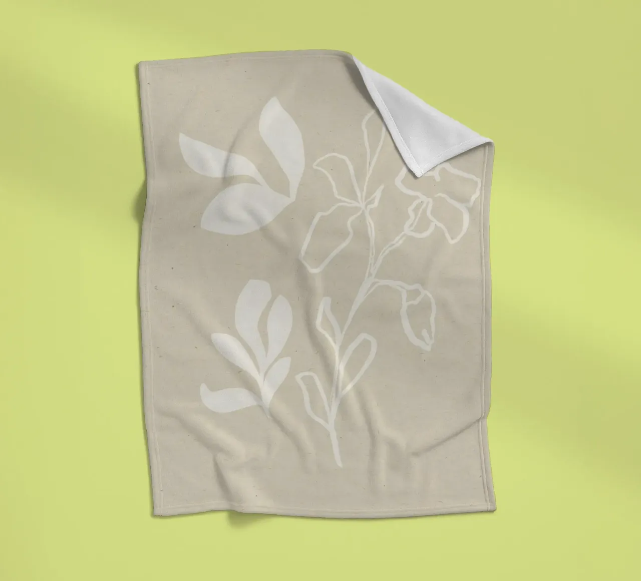 Vie Simple No 31 coperta in pile da treechild