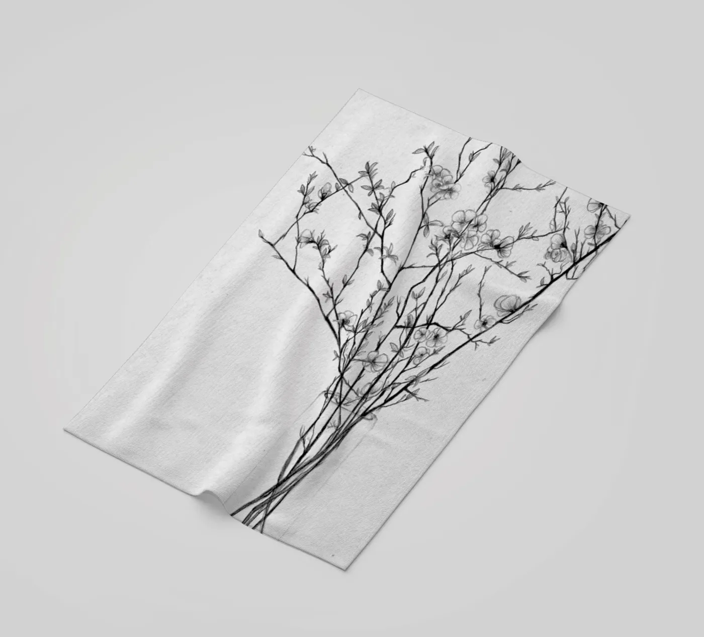 Les Fleurs 2 telo mare da The White Deer