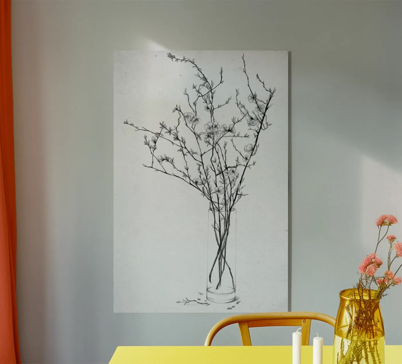 Les Fleurs 2 plexiglass da The White Deer