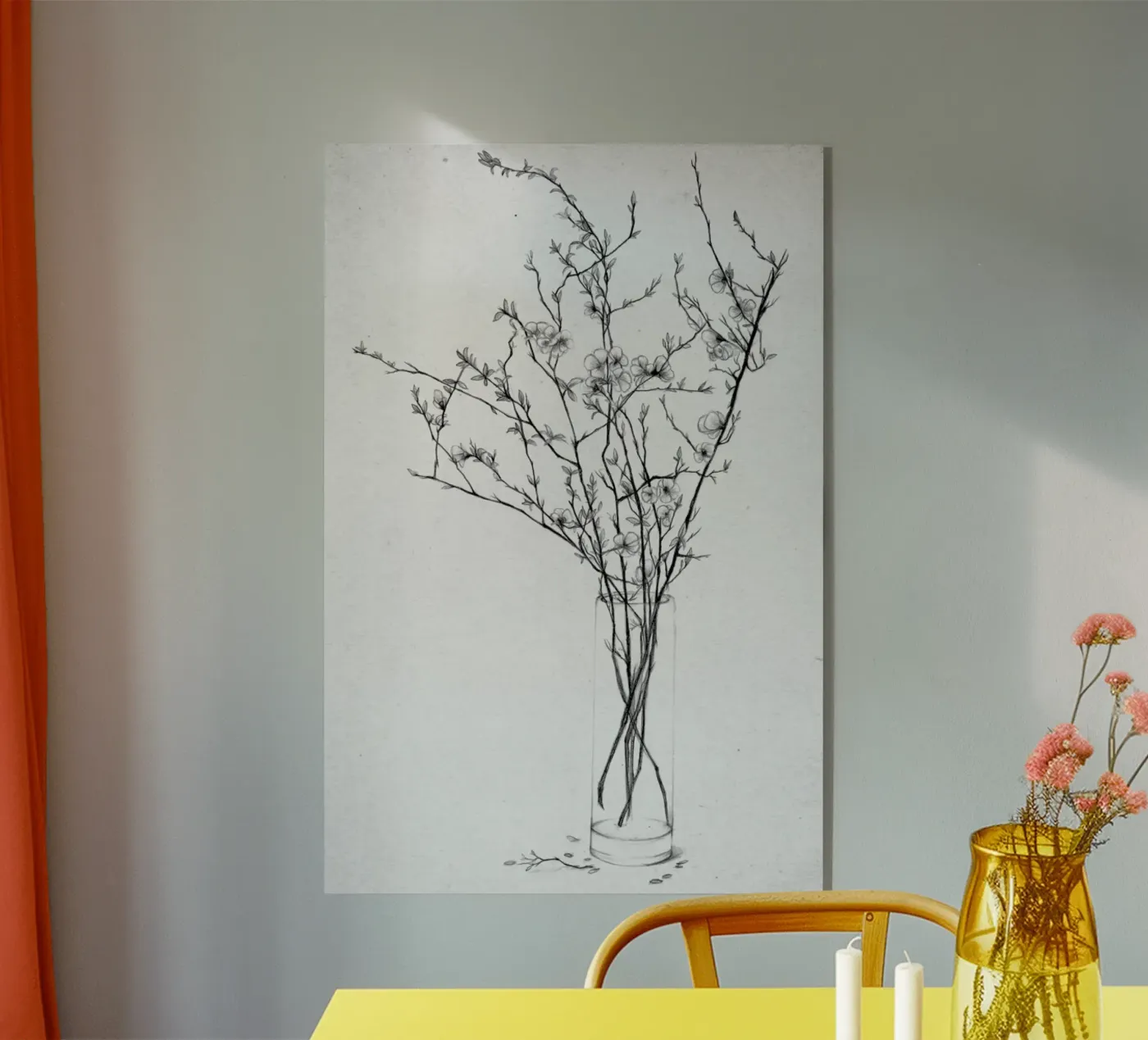 Les Fleurs 2 plexiglass da The White Deer